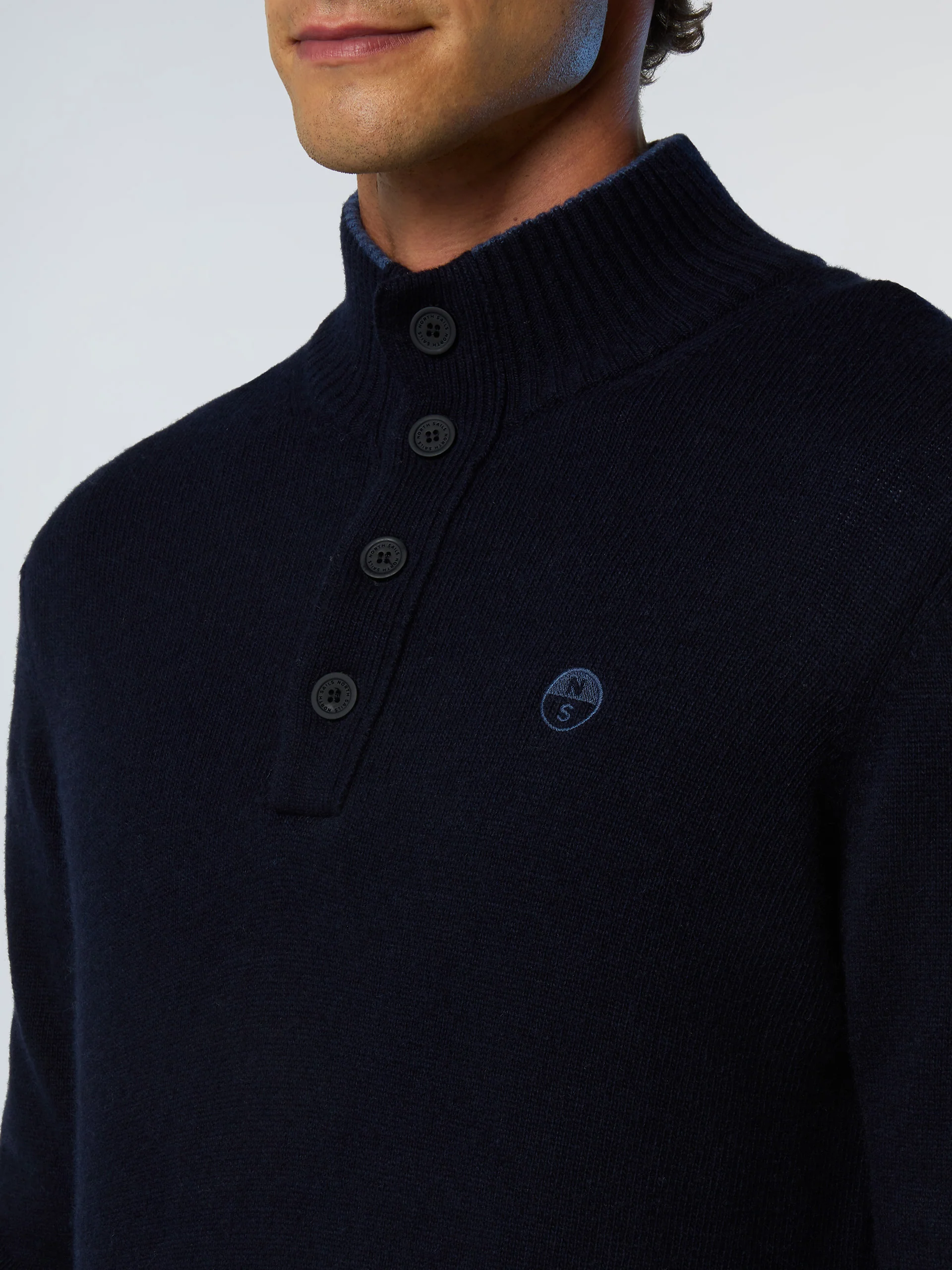 Cashmere blend button-front sweater - Image 13