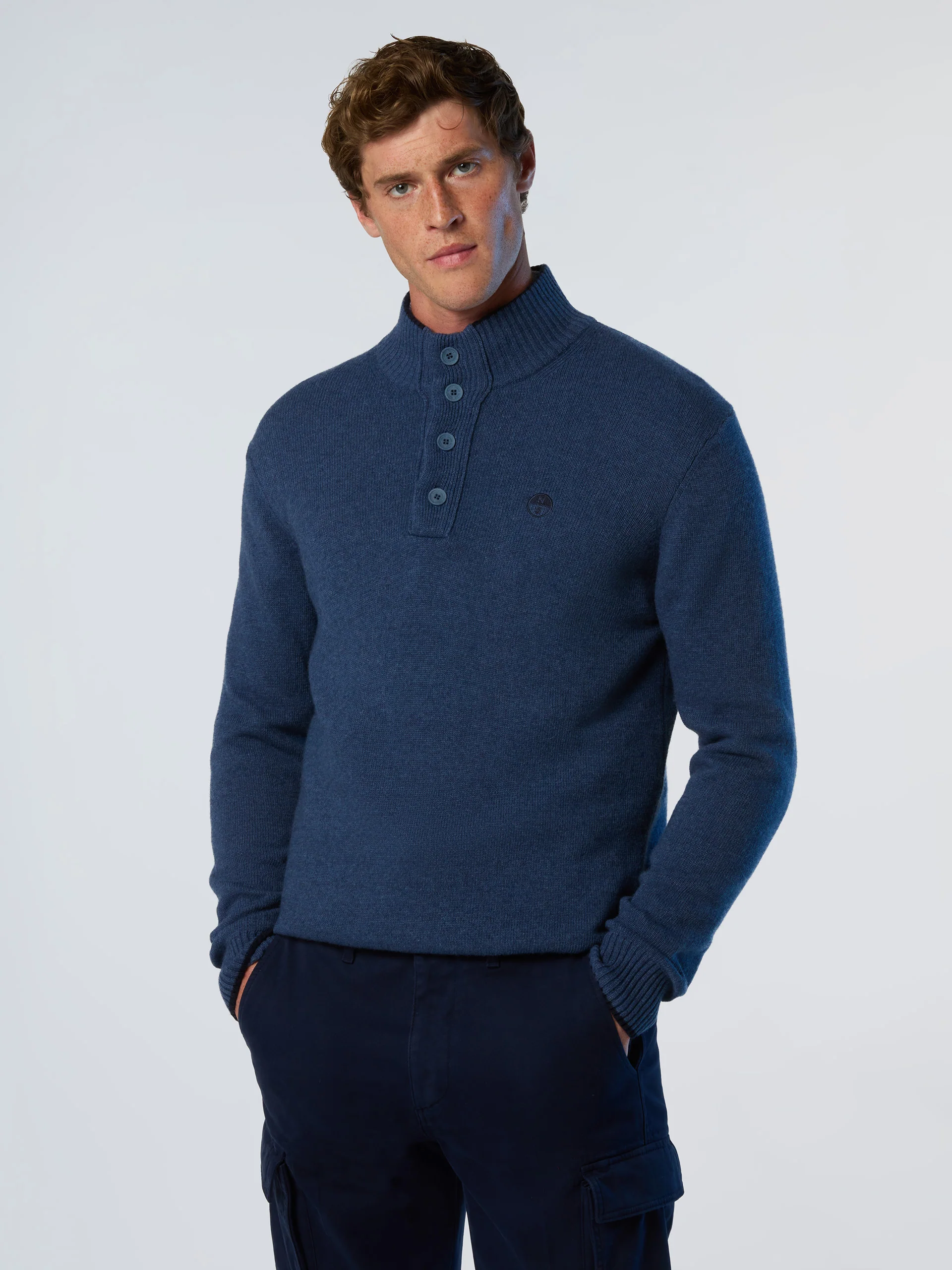 Cashmere blend button-front sweater - Image 2