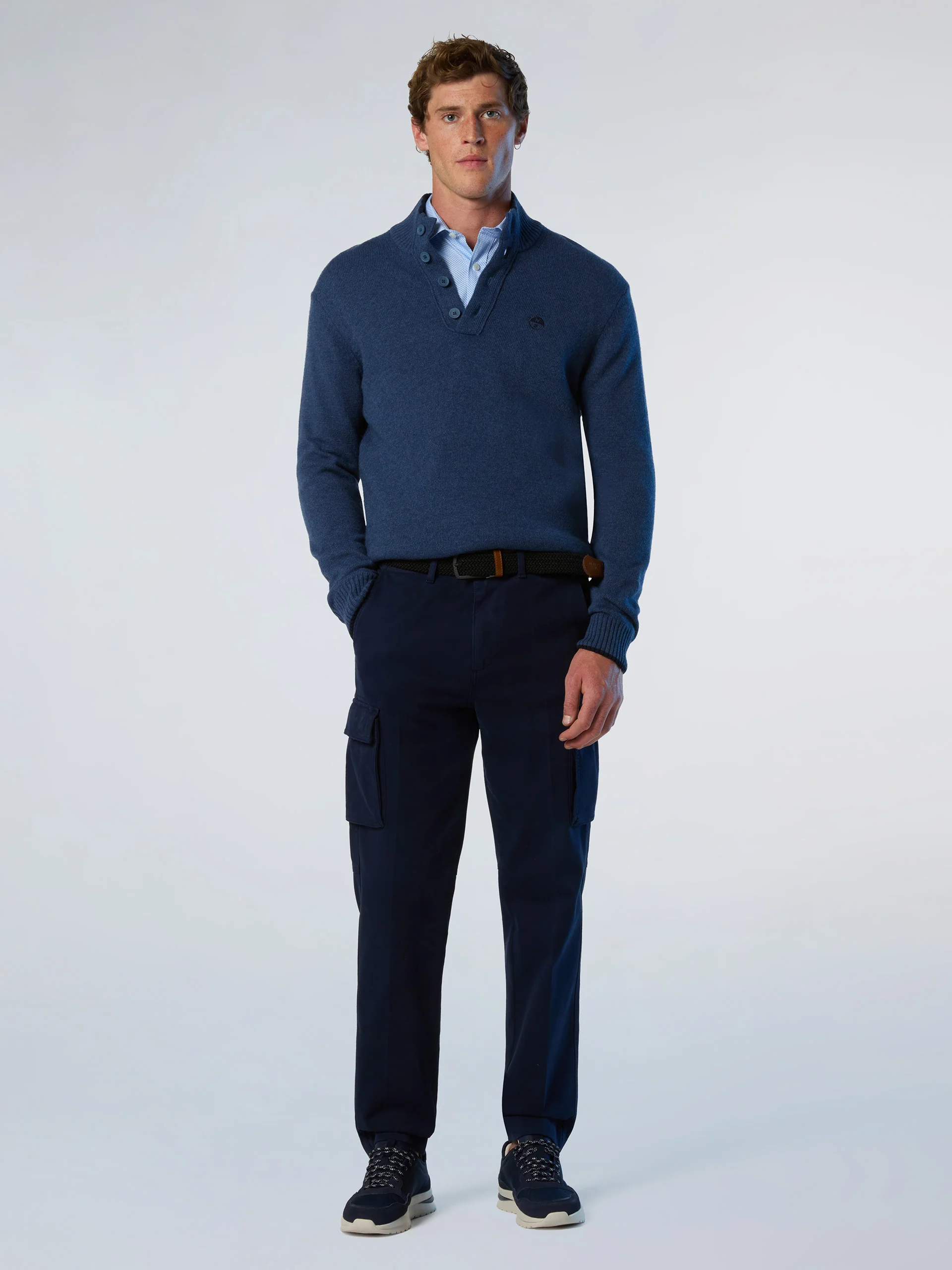 Cashmere blend button-front sweater - Image 6