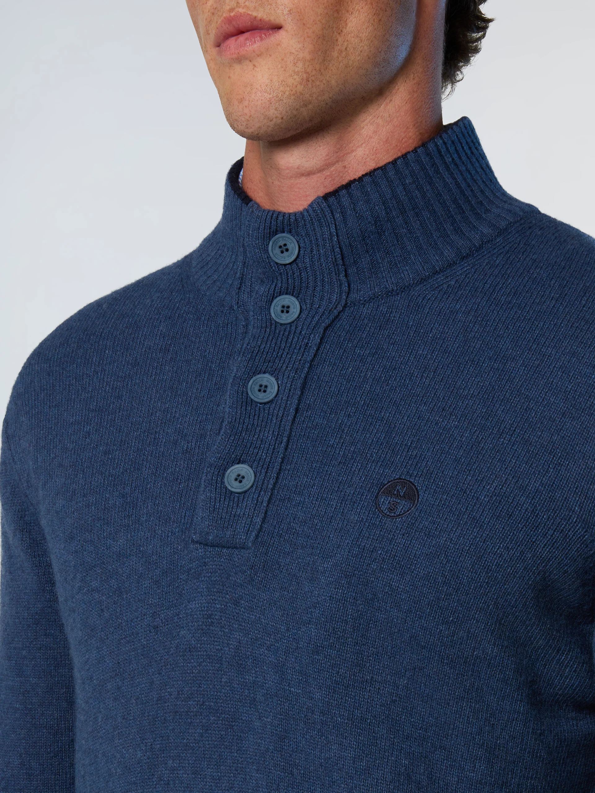 Cashmere blend button-front sweater - Image 7
