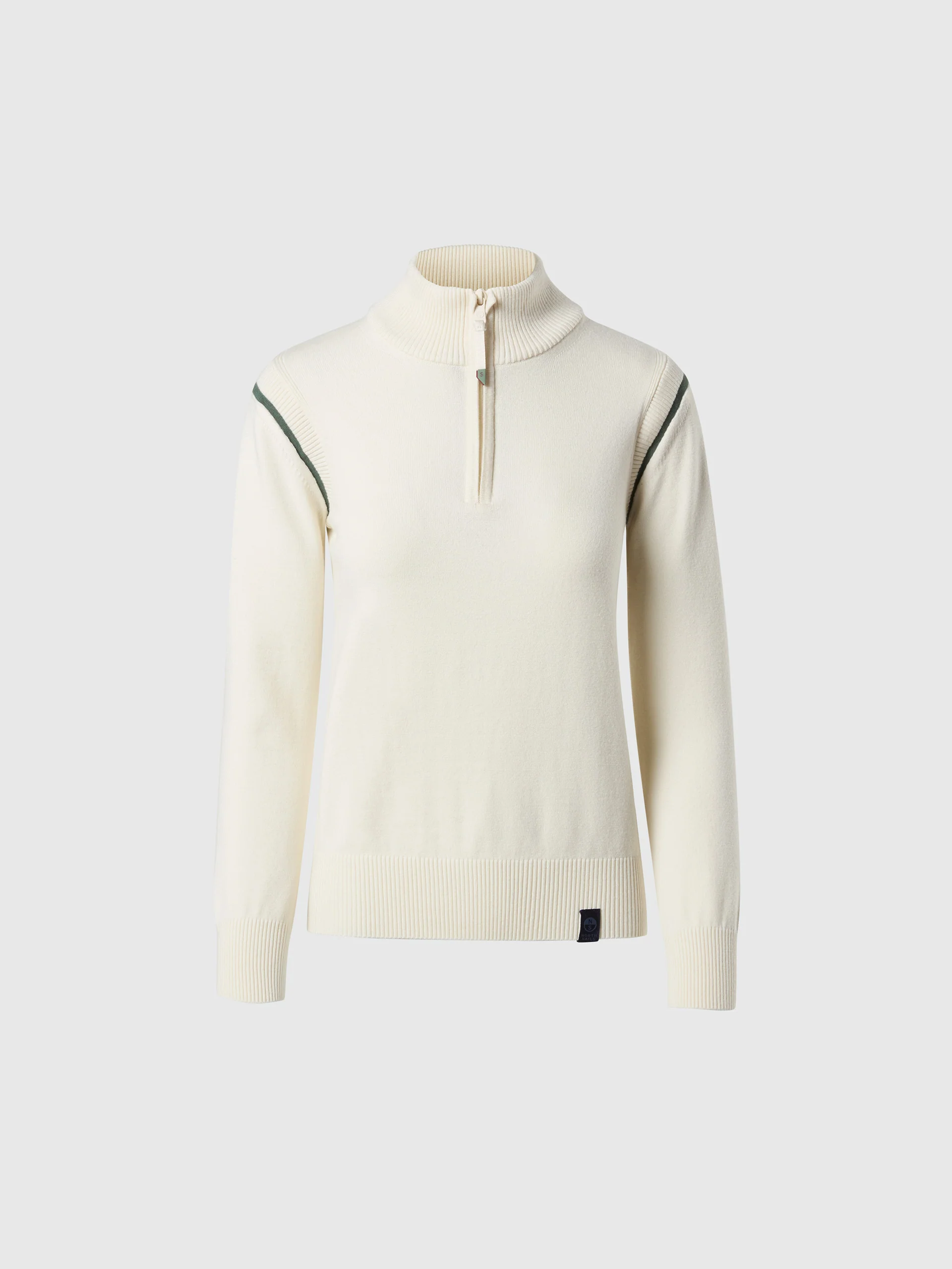 Viscose mock-neck sweater - Image 3