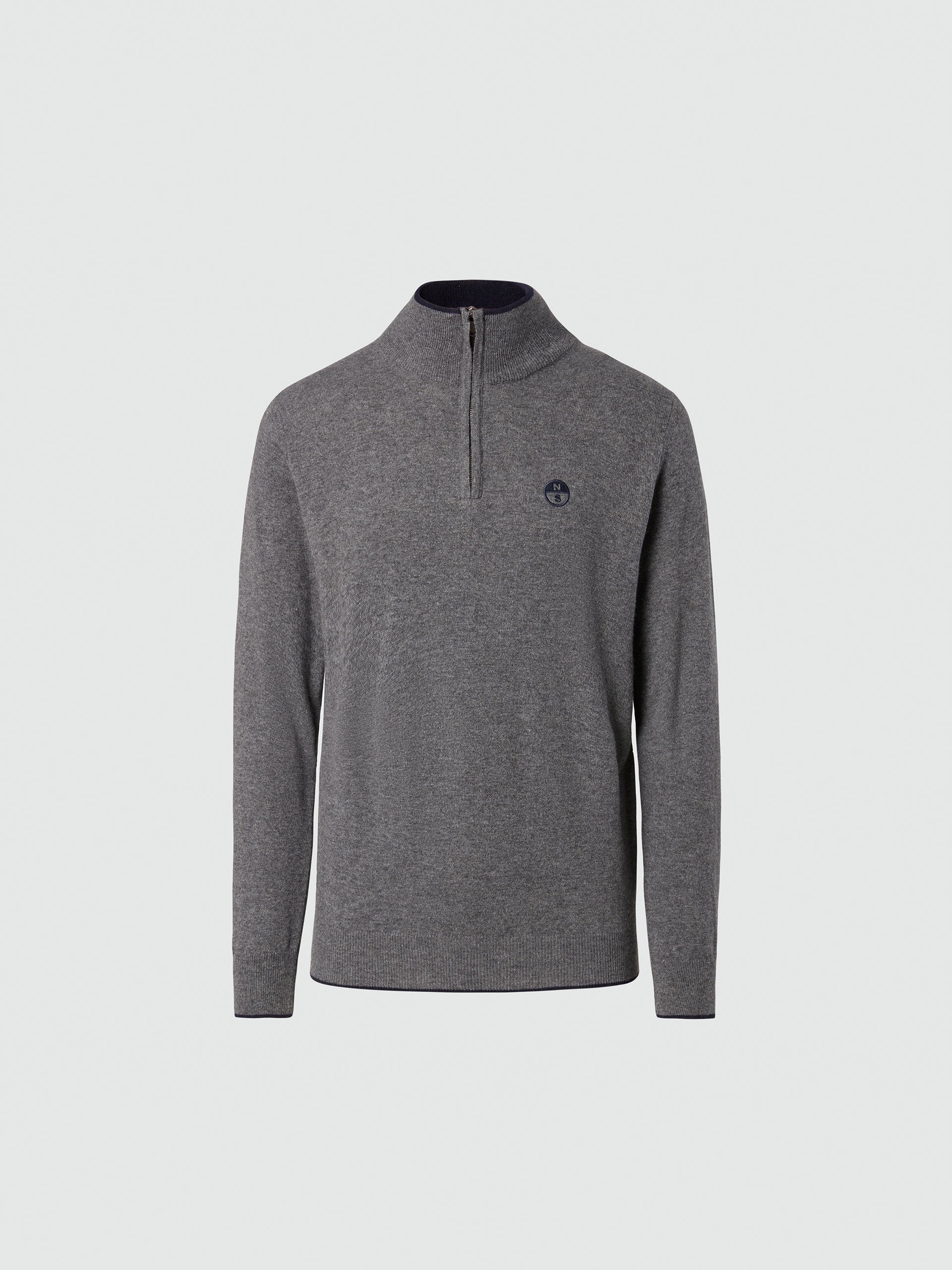 Cashmere half-zip sweater - Image 13
