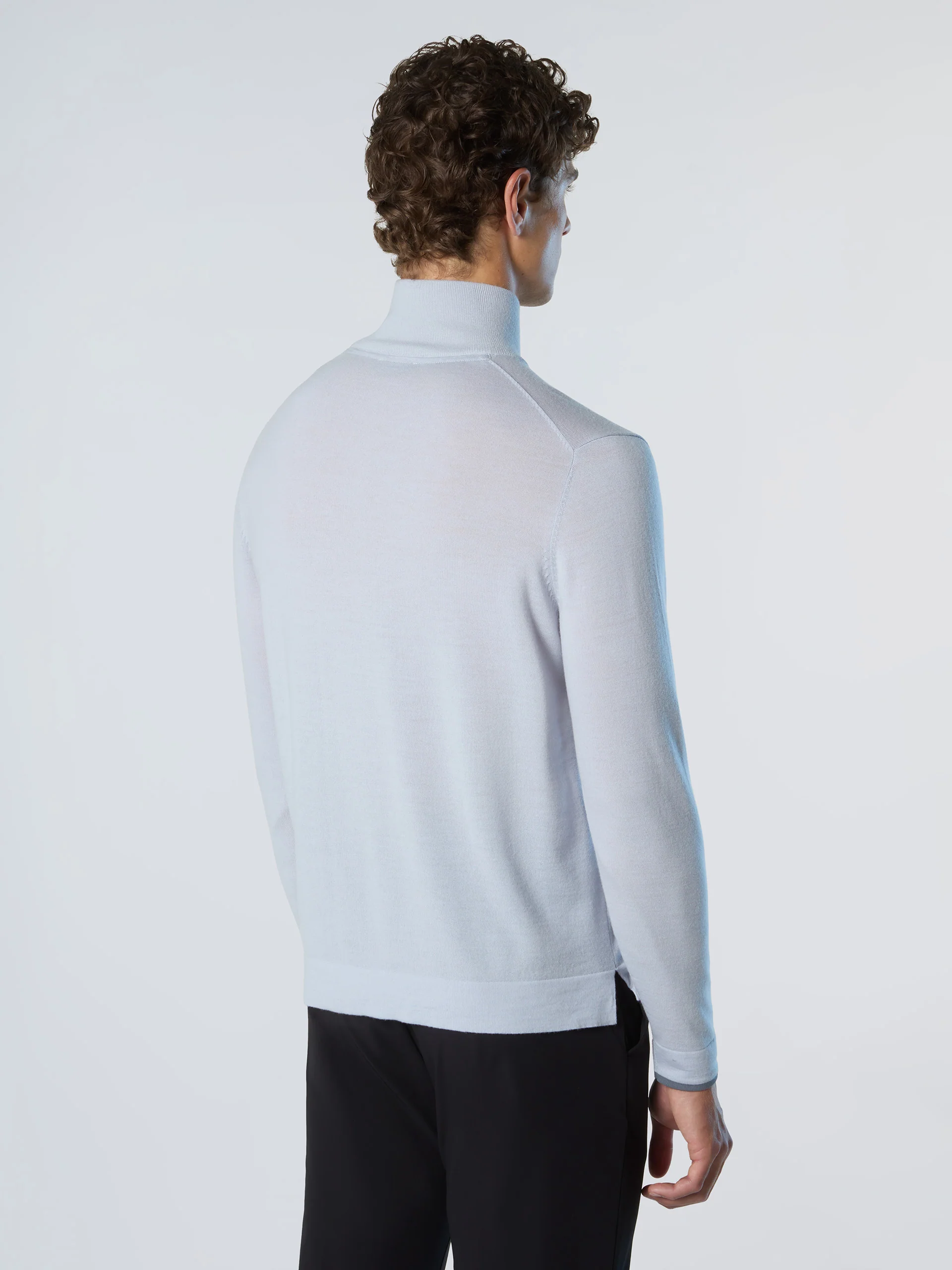 Half-zip sweater with slits - Image 10