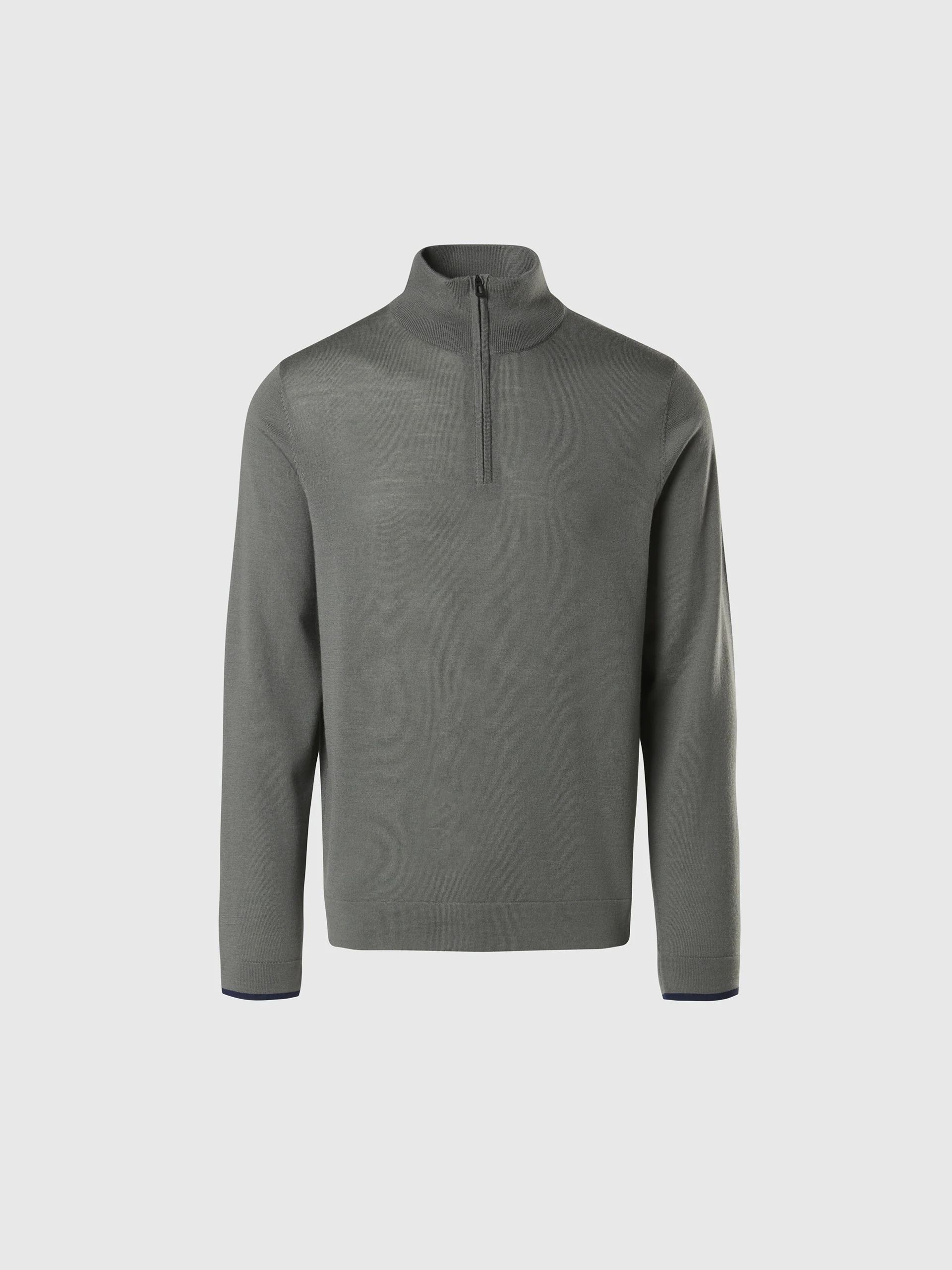 Half-zip sweater with slits - Image 14