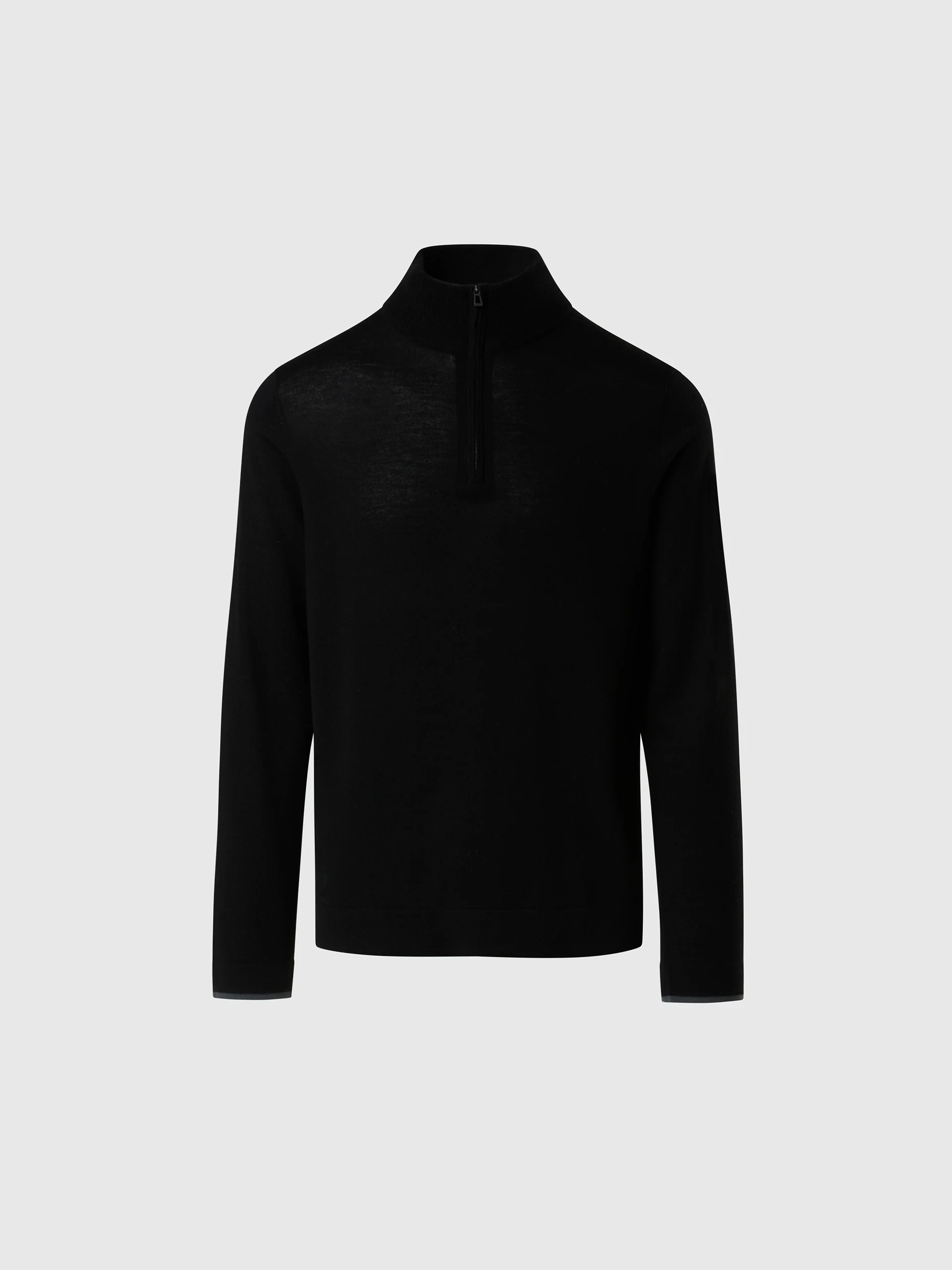 Half-zip sweater with slits - Image 17