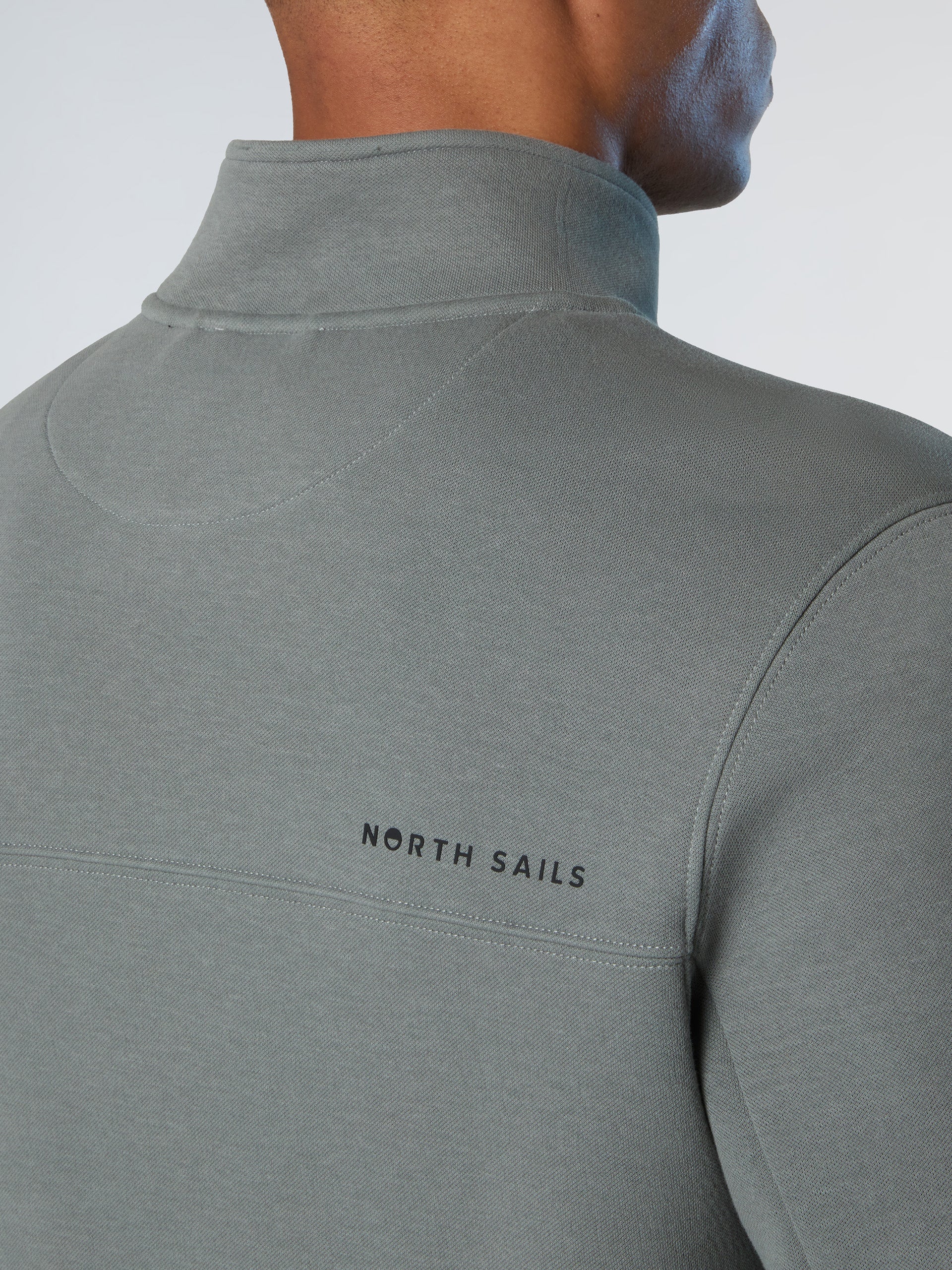 Piqué scuba half-zip sweatshirt - Image 22