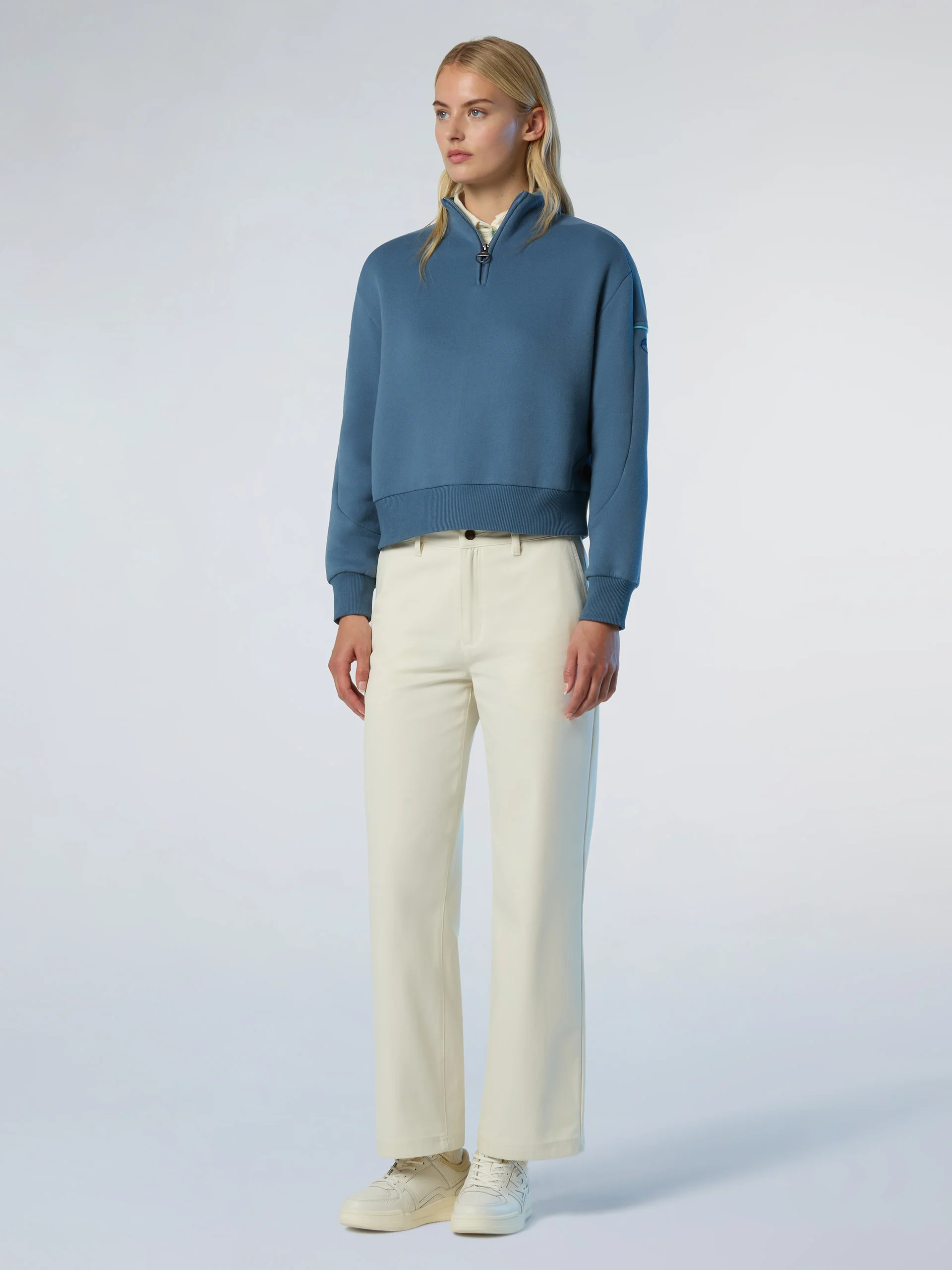 Winter fleece half-zip sweatshirt - Image 12