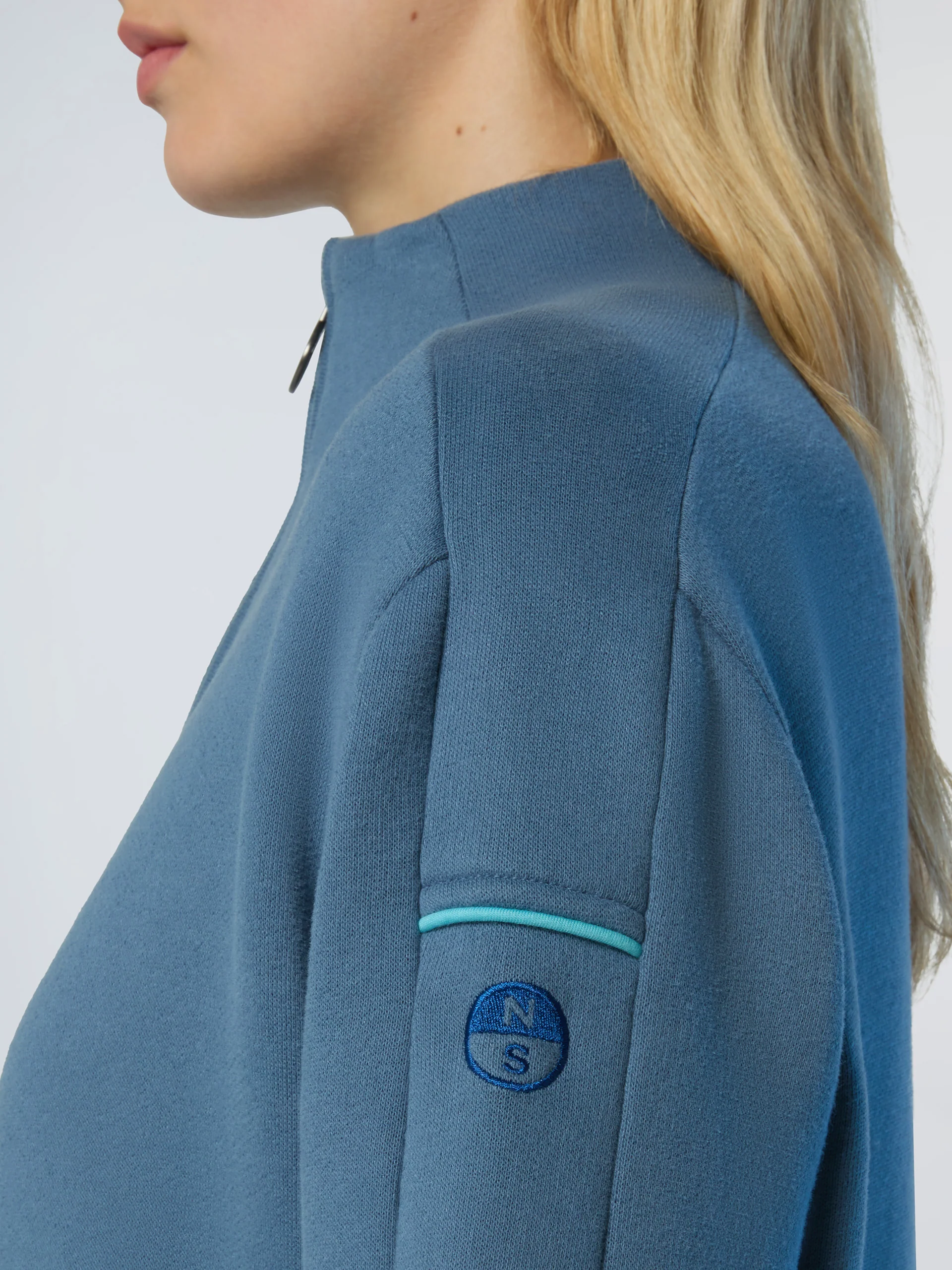 Winter fleece half-zip sweatshirt - Image 13