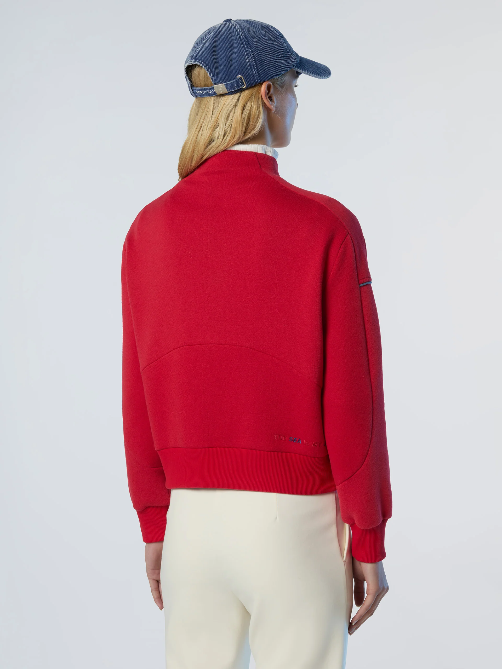 Winter fleece half-zip sweatshirt - Image 4