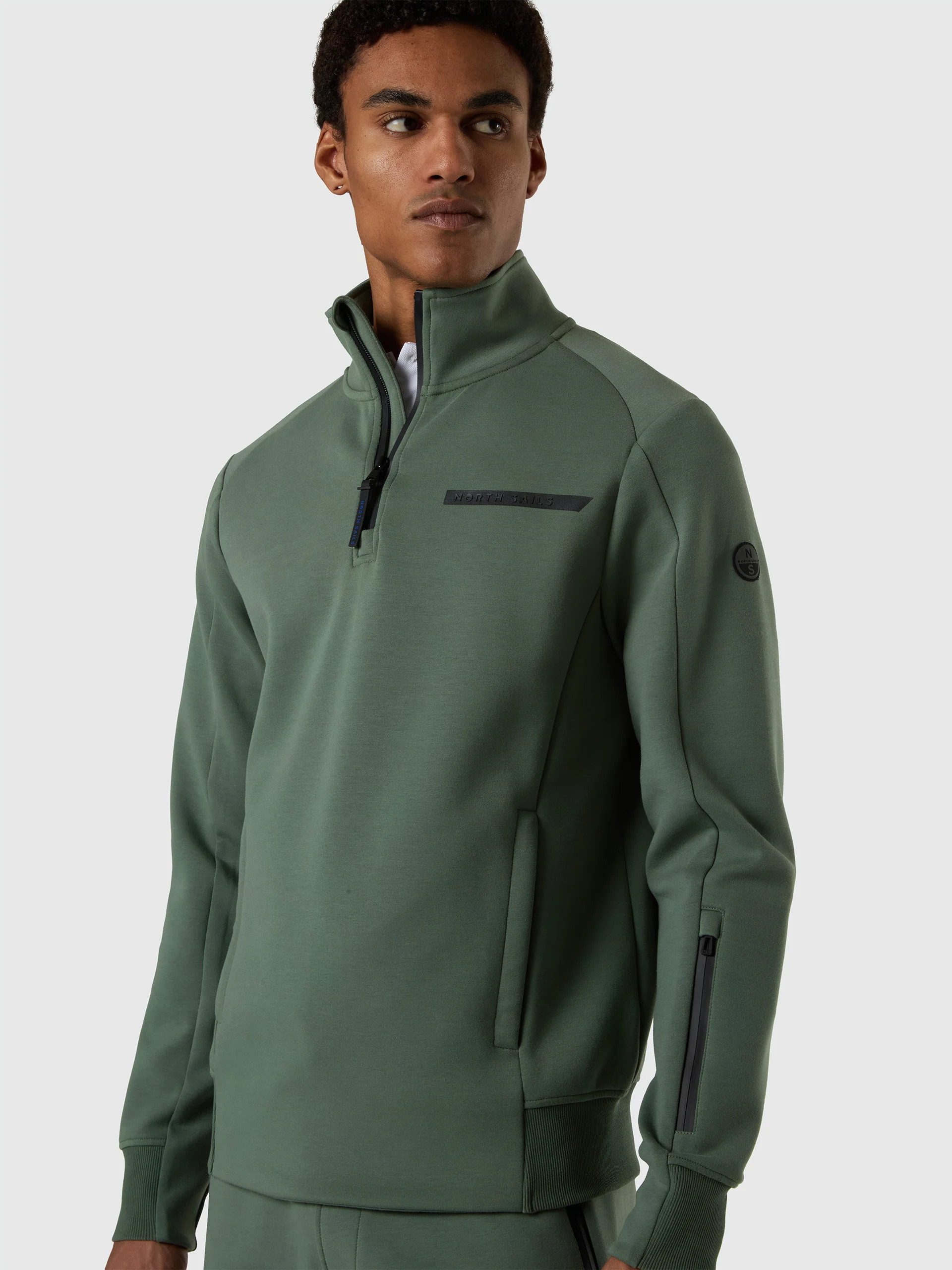 Scuba half-zip sweatshirt - Image 2