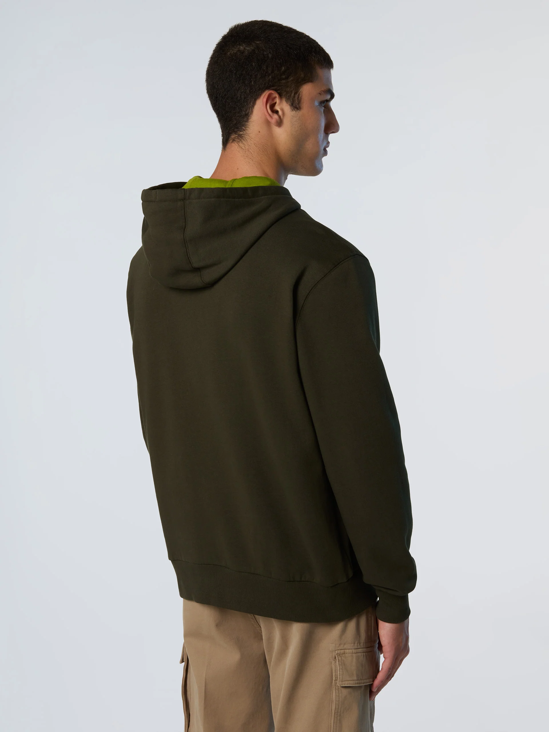 Full-zip hoodie with embroidered logo - Image 10