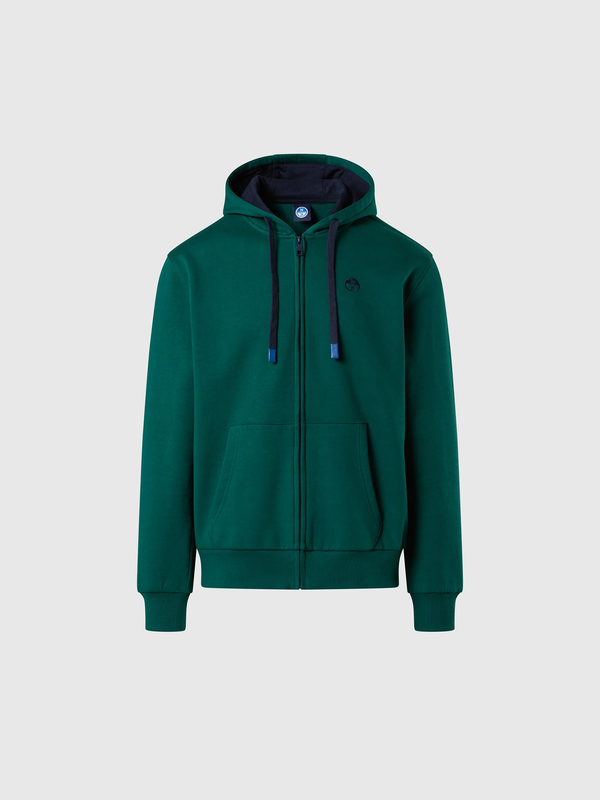 Full-zip hoodie with embroidered logo - Image 16