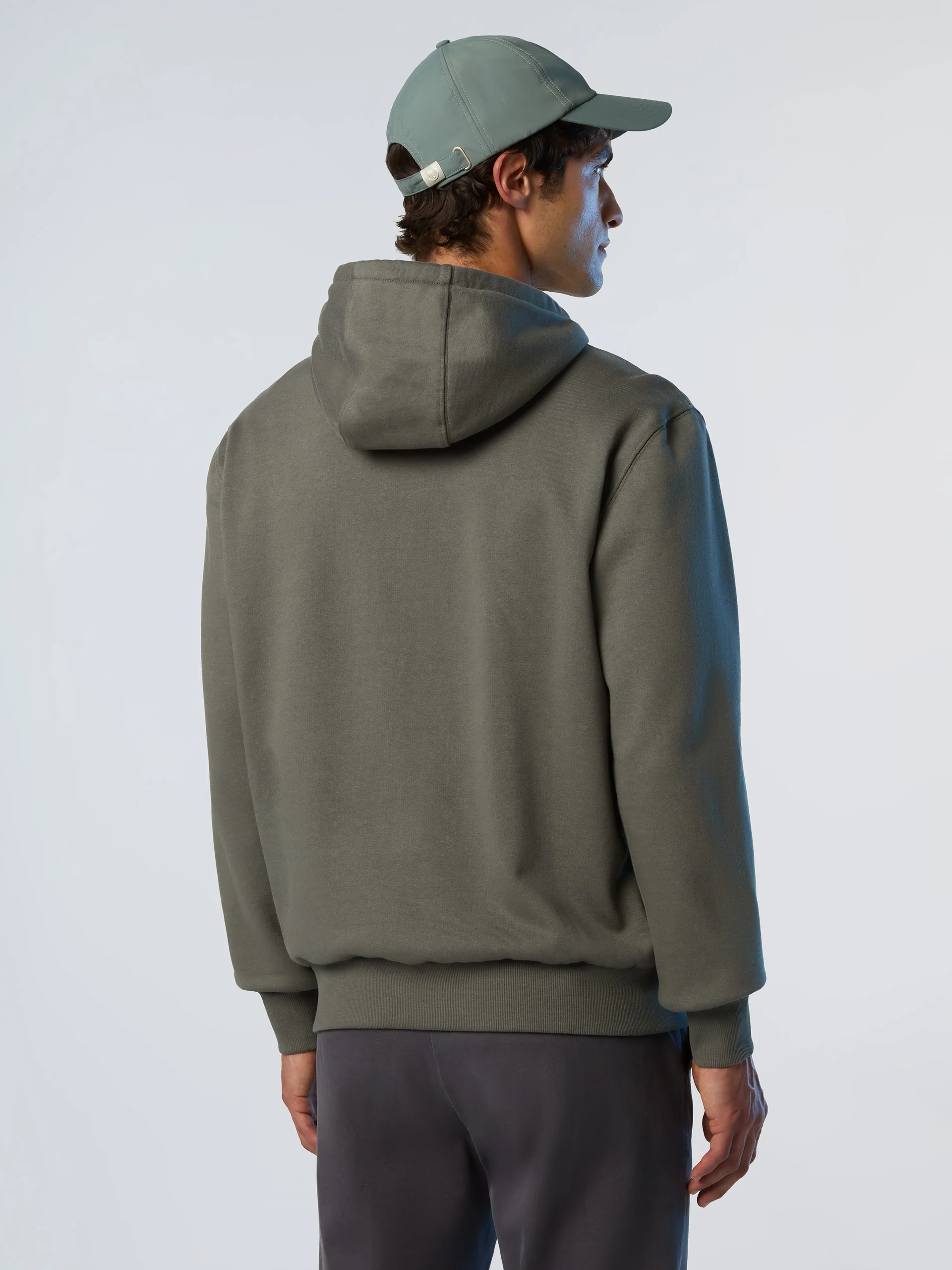 Full-zip hoodie with embroidered logo - Image 24