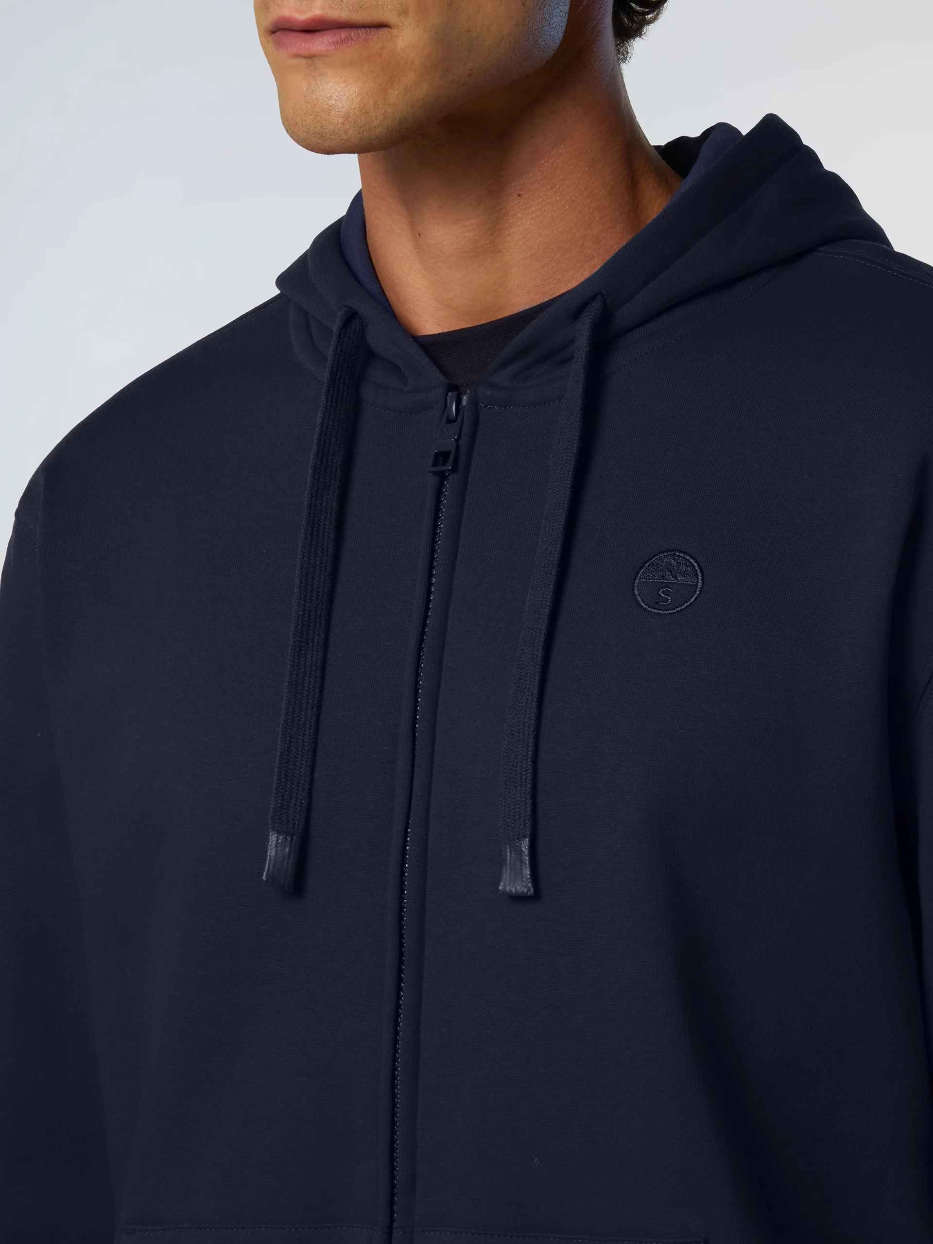 Full-zip hoodie with embroidered logo - Image 27