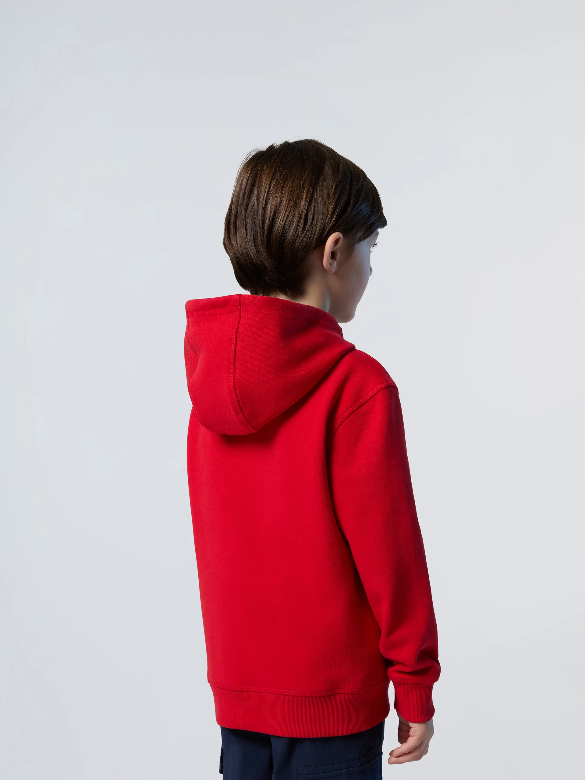 Zipper hoodie with maxi logo - Image 10