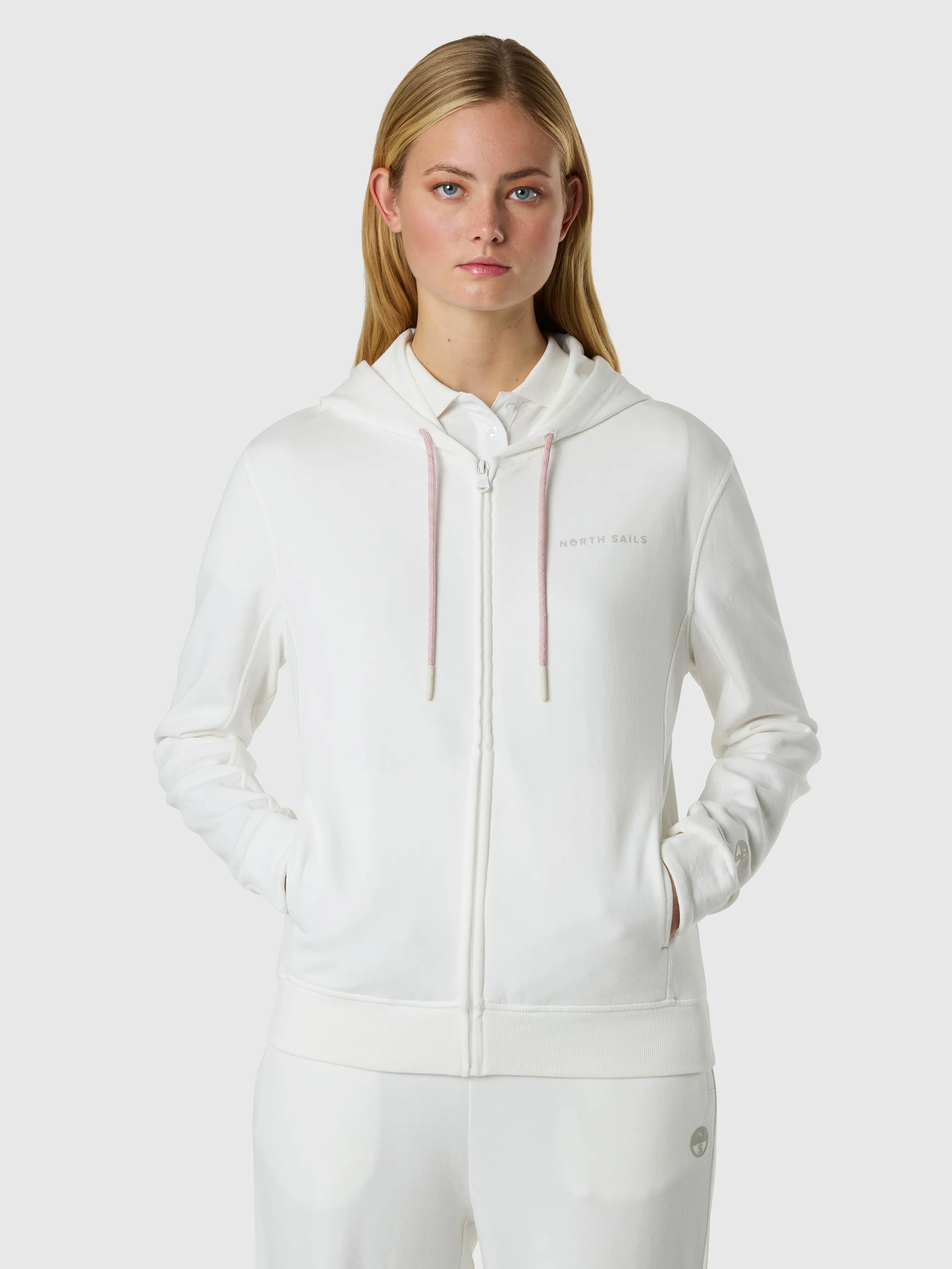 French Terry zipper hoodie
