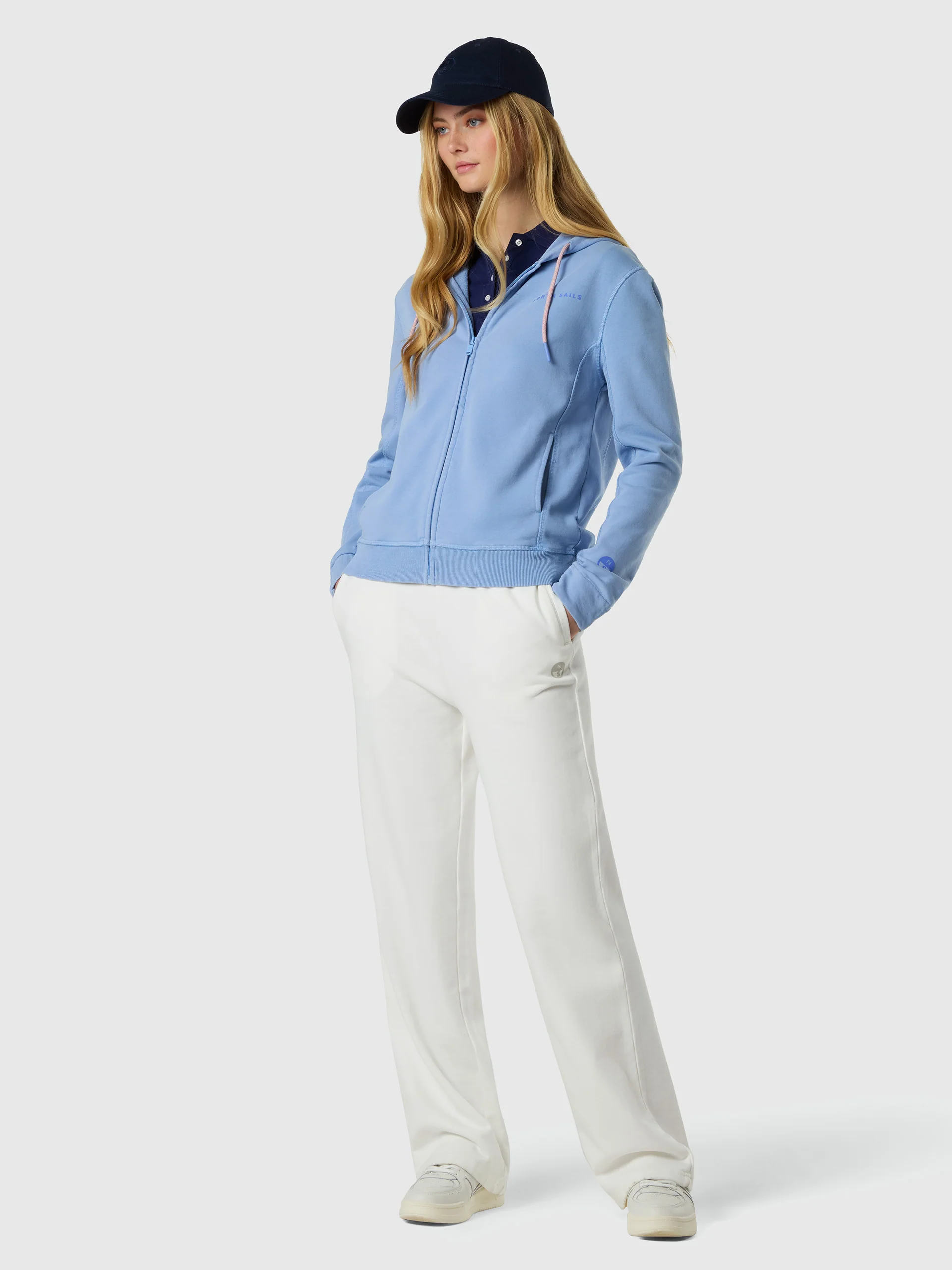 French Terry zipper hoodie - Image 19