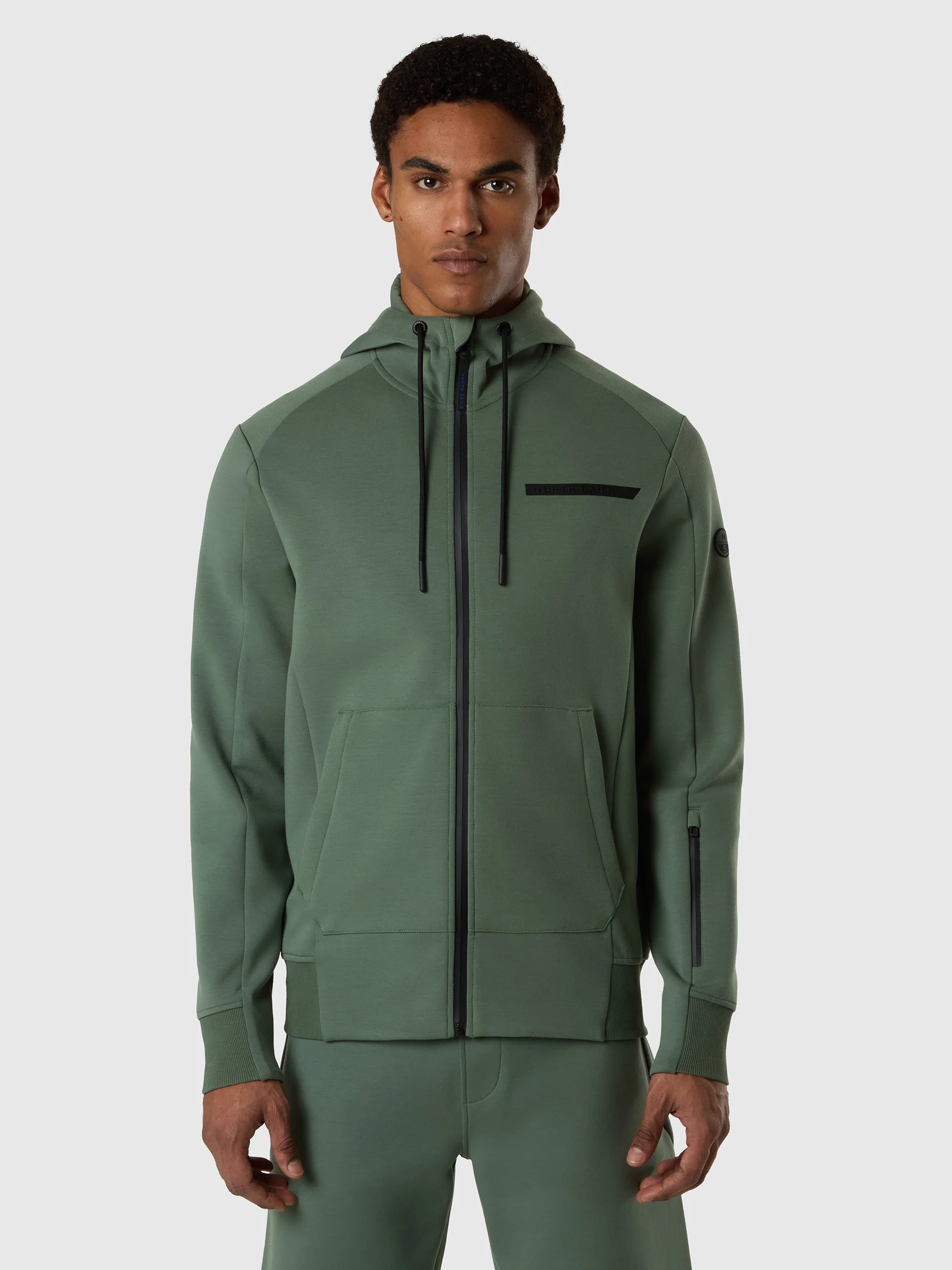 Scuba full-zip hoodie