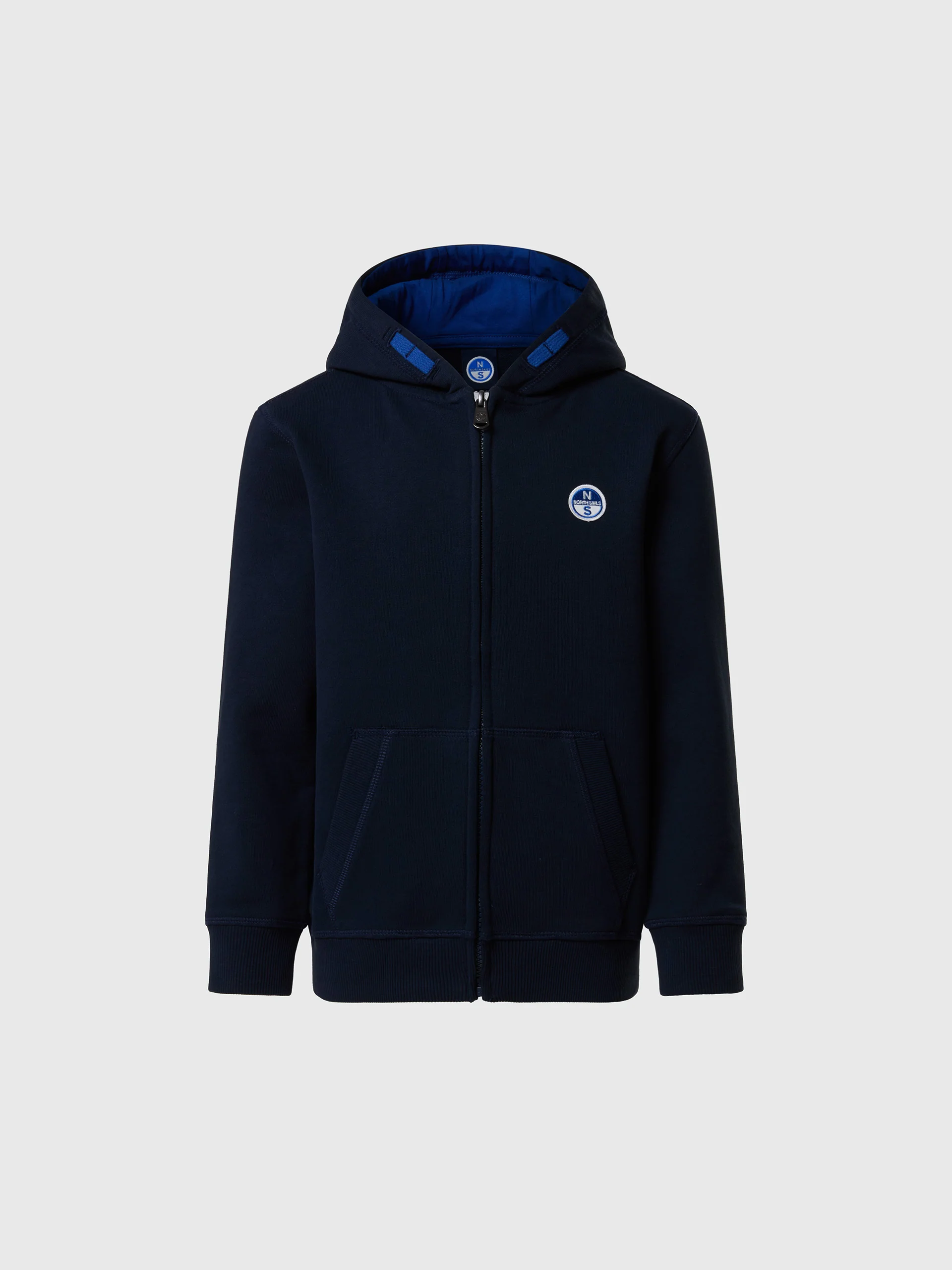 Full-zip hoodie with logo patch - Image 14