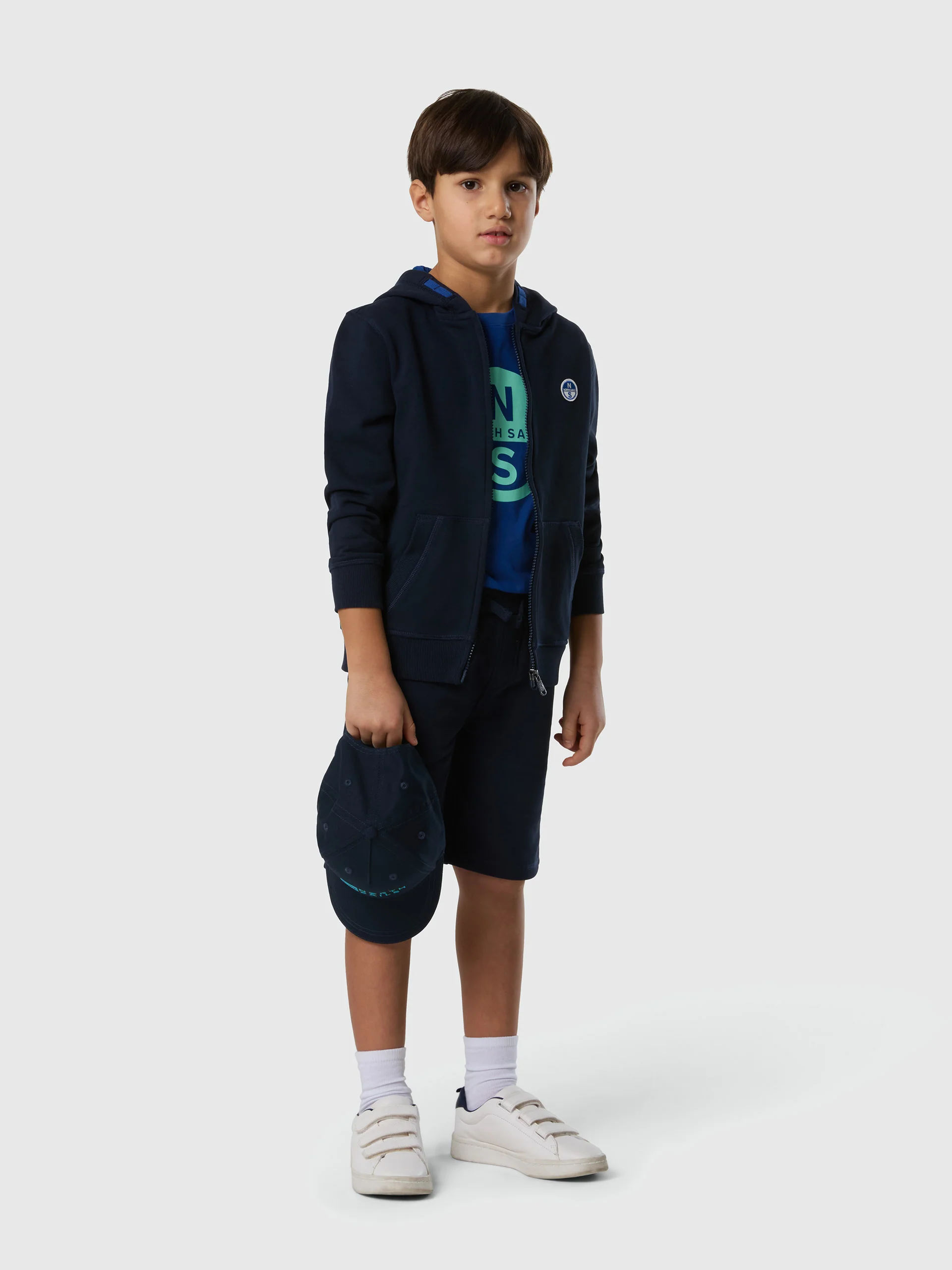 Full-zip hoodie with logo patch - Image 16