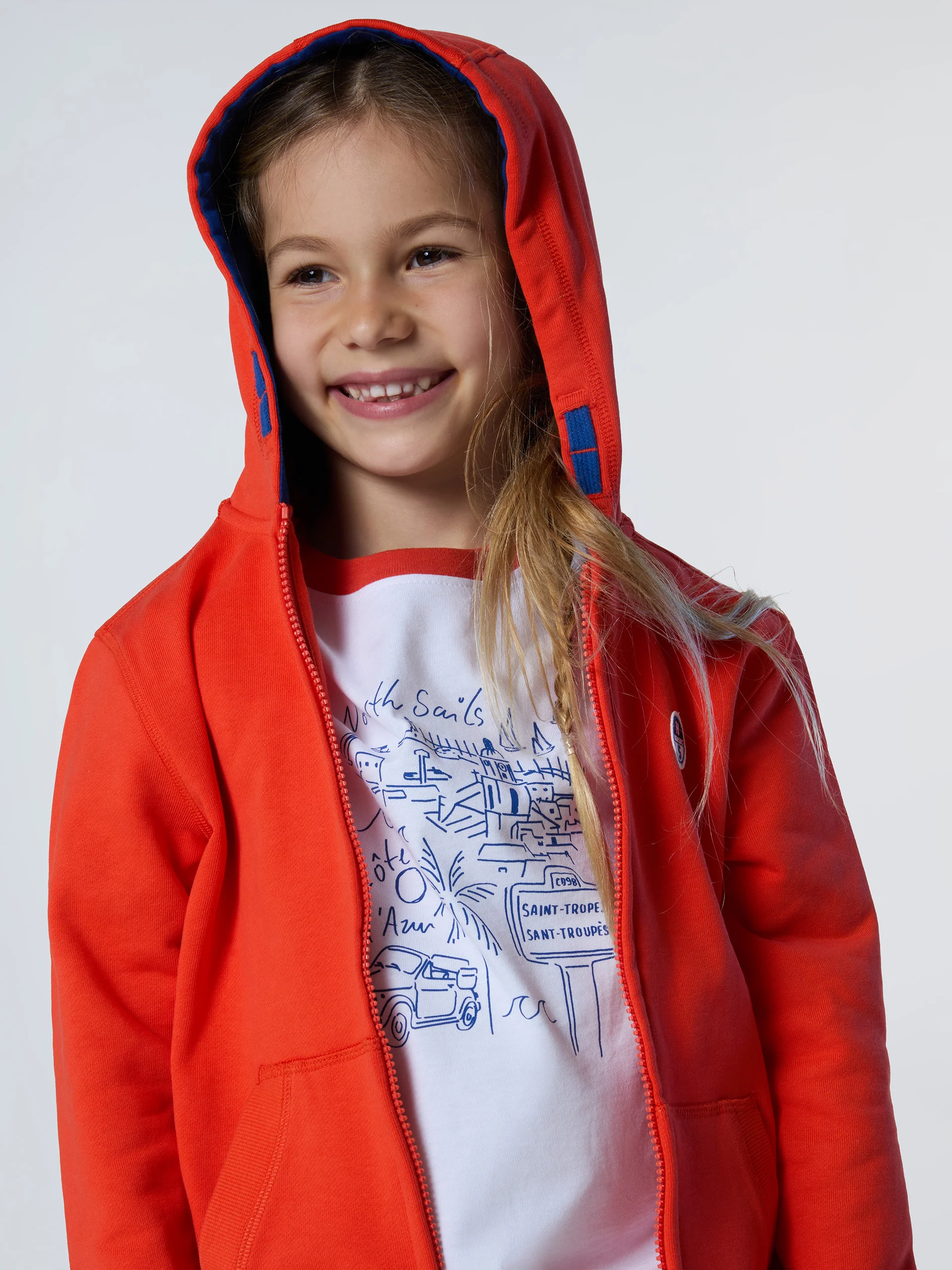 Full-zip hoodie with logo patch - Image 8