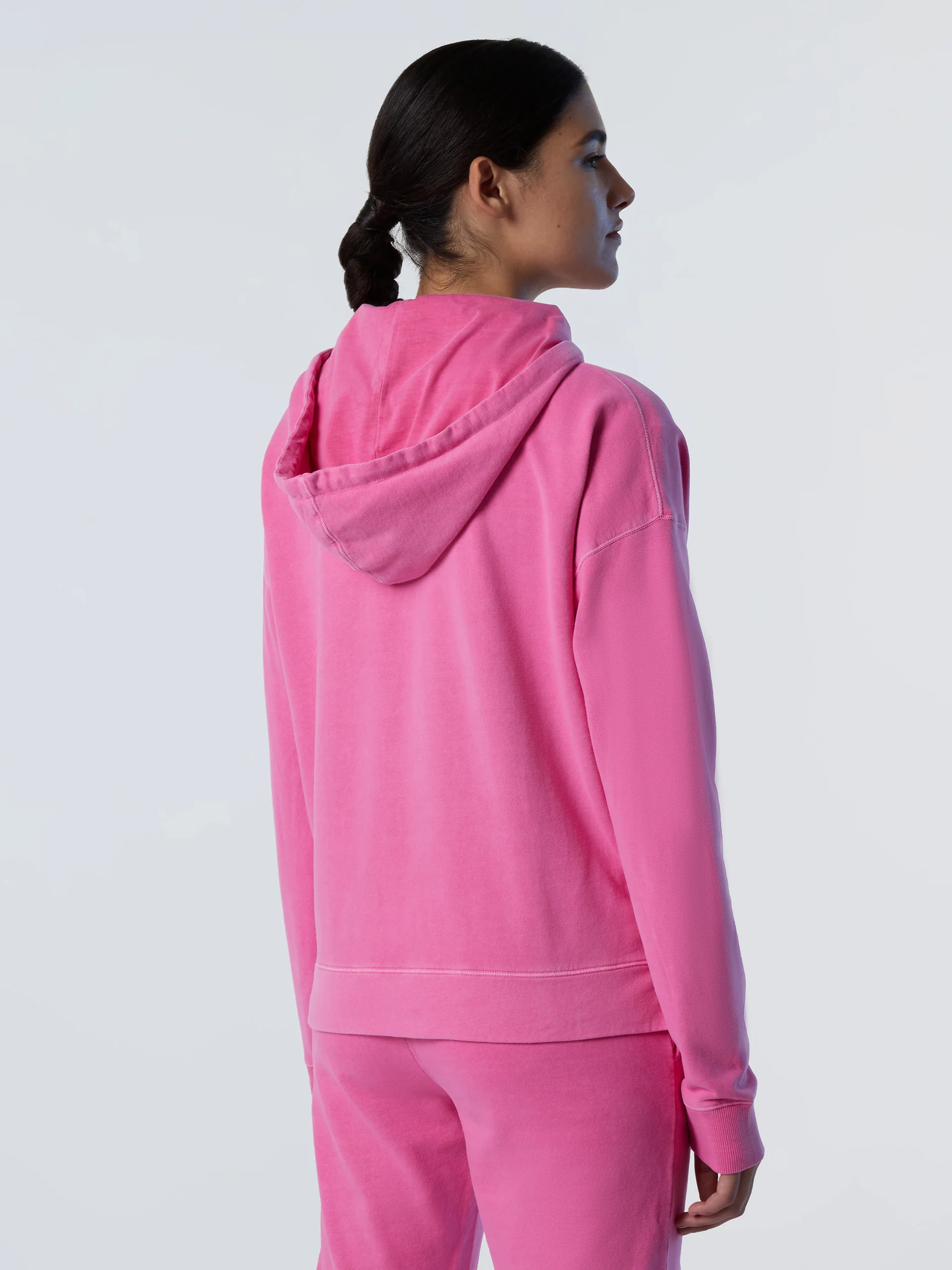 Eco fleece full-zipper hoodie - Image 11