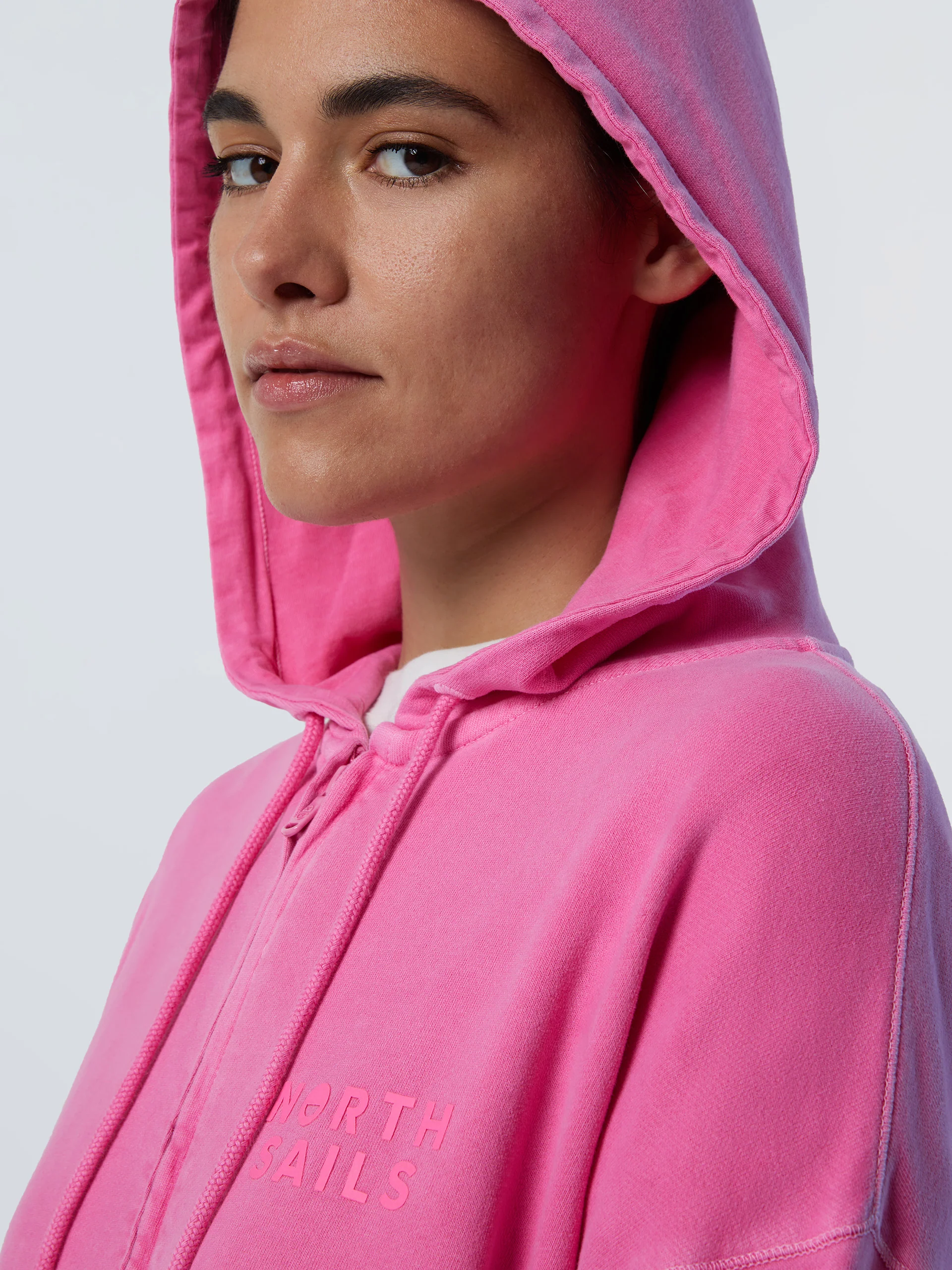 Eco fleece full-zipper hoodie - Image 14