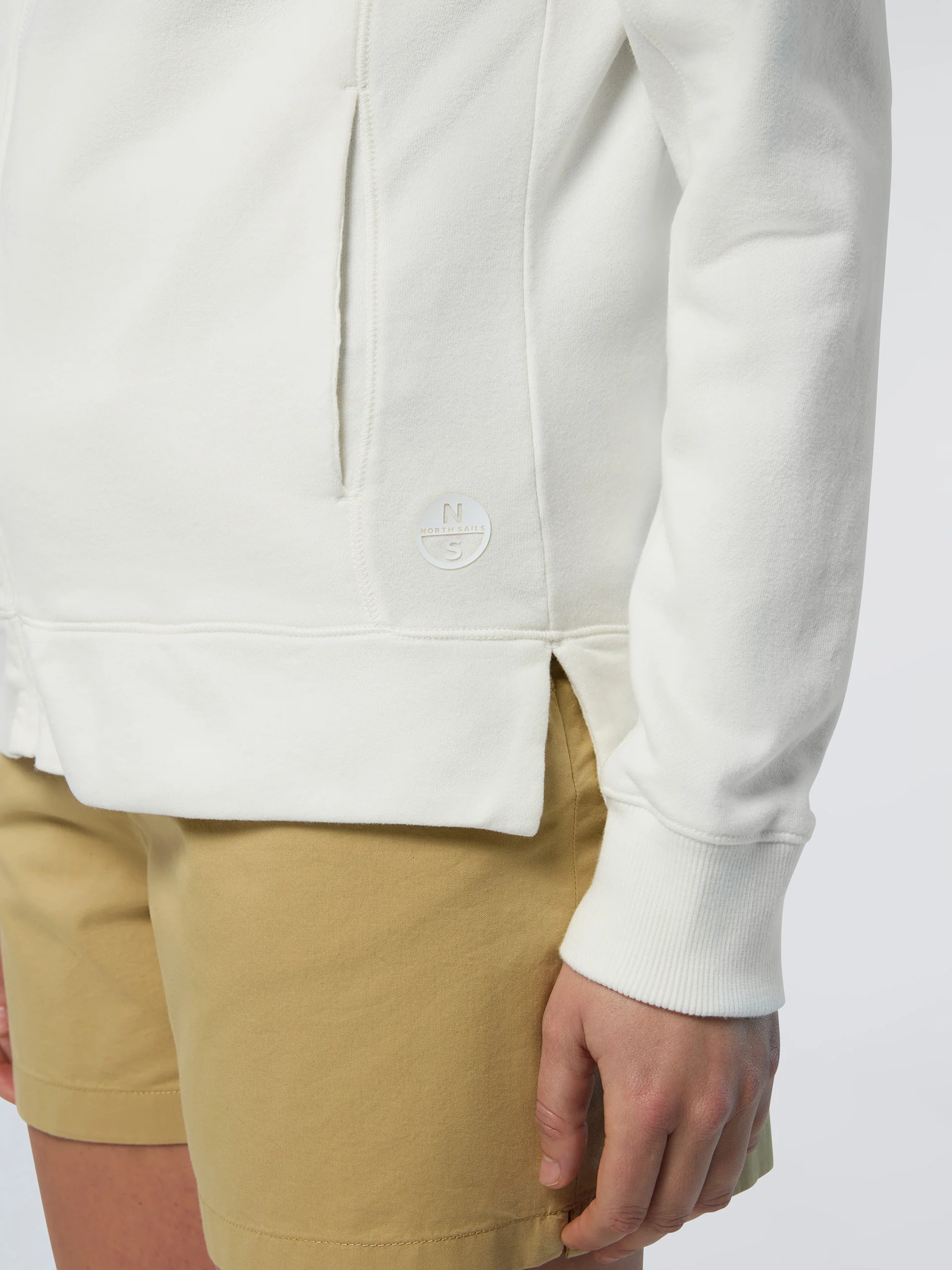 Eco fleece full-zipper hoodie - Image 7