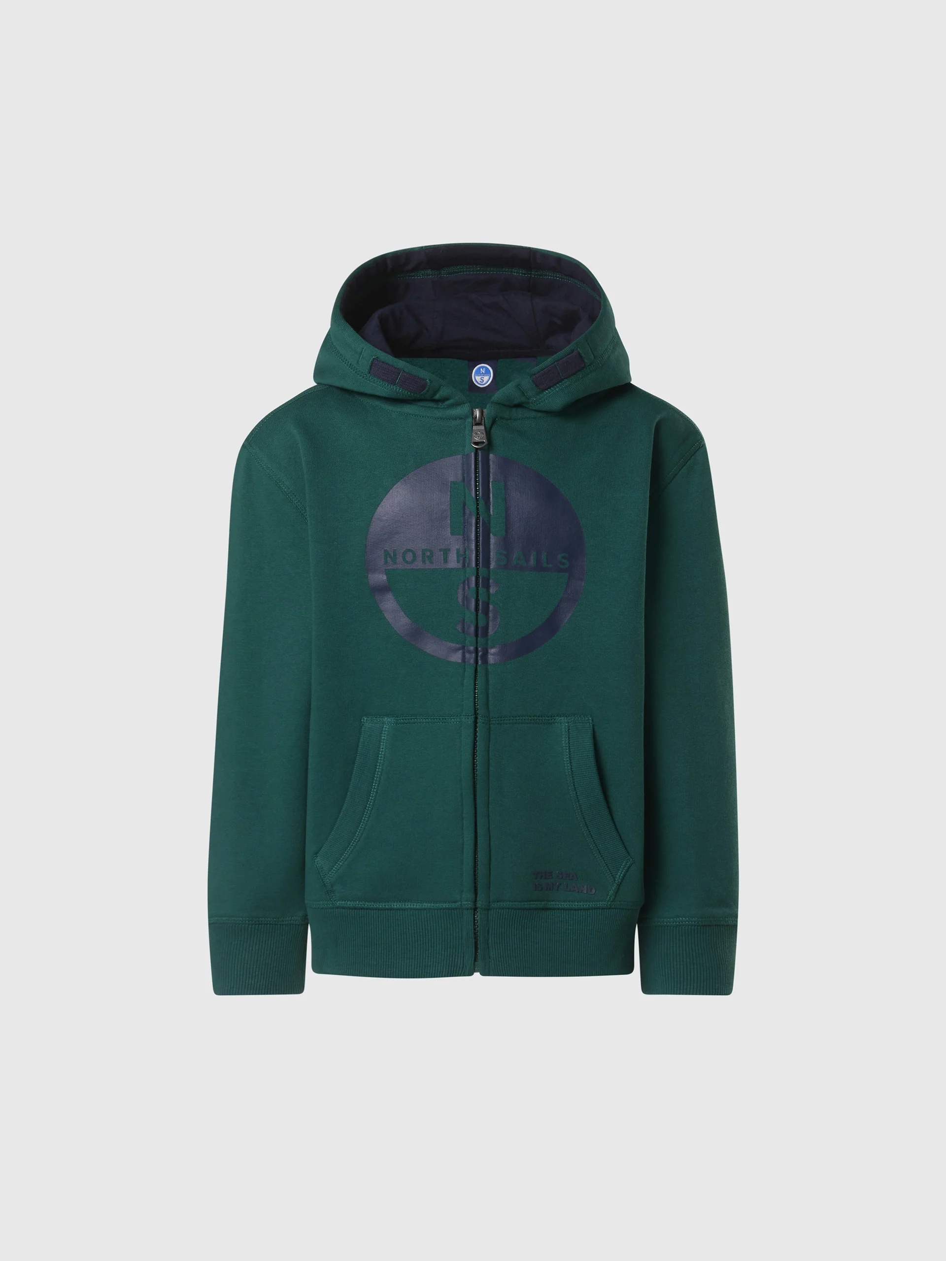 Full-zip hoodie with maxi logo - Image 10
