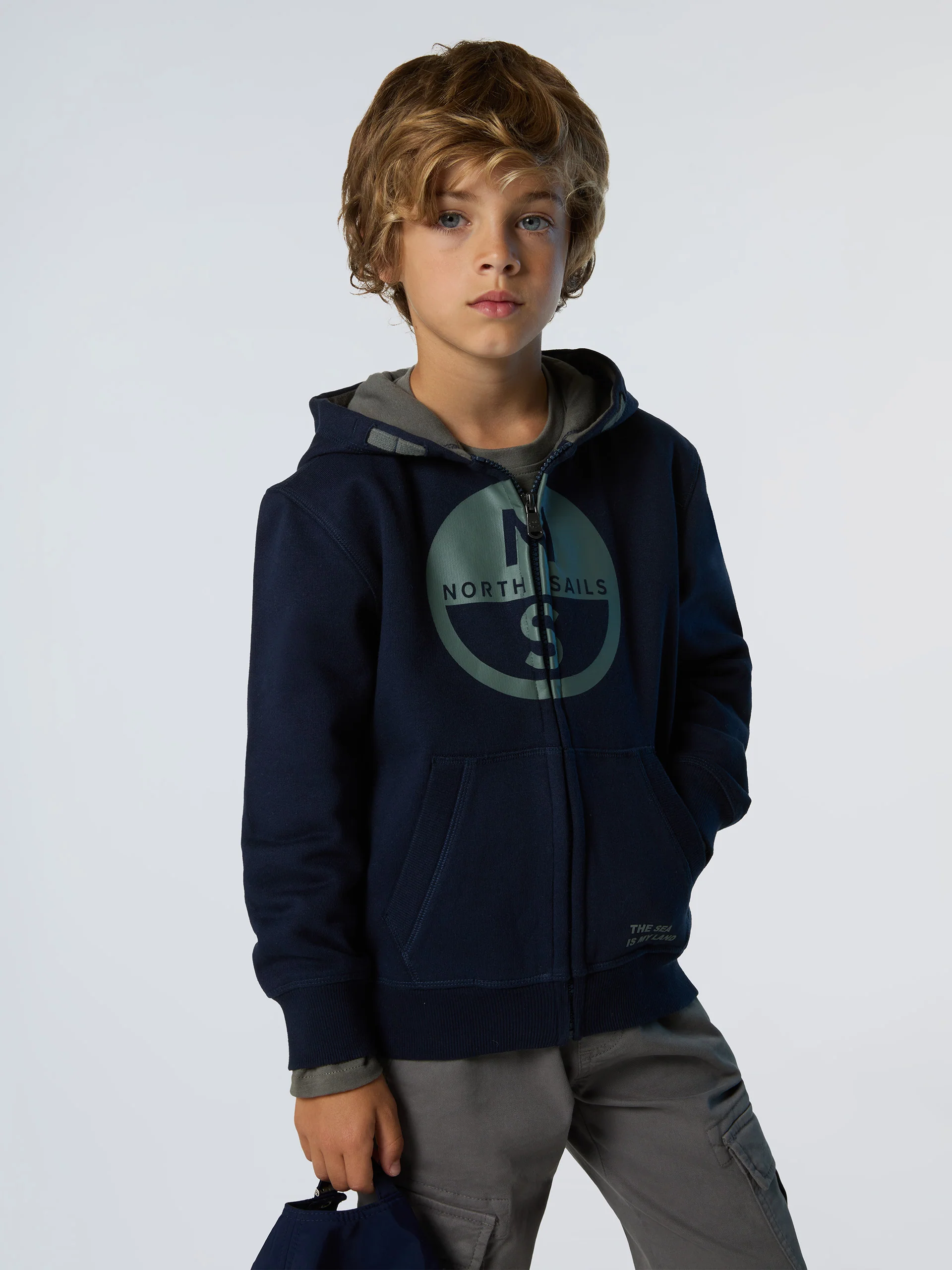 Full-zip hoodie with maxi logo - Image 16