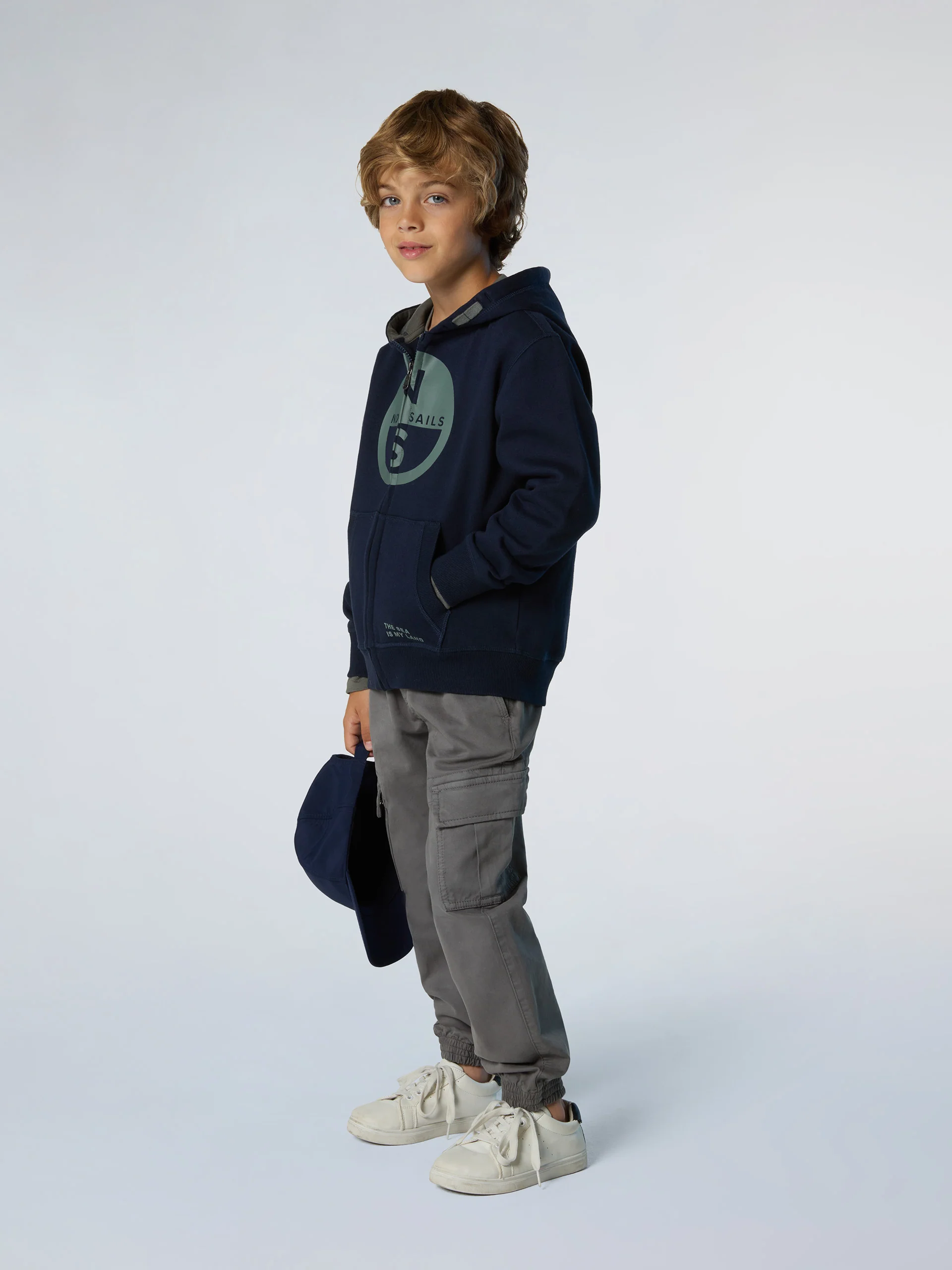 Full-zip hoodie with maxi logo - Image 19
