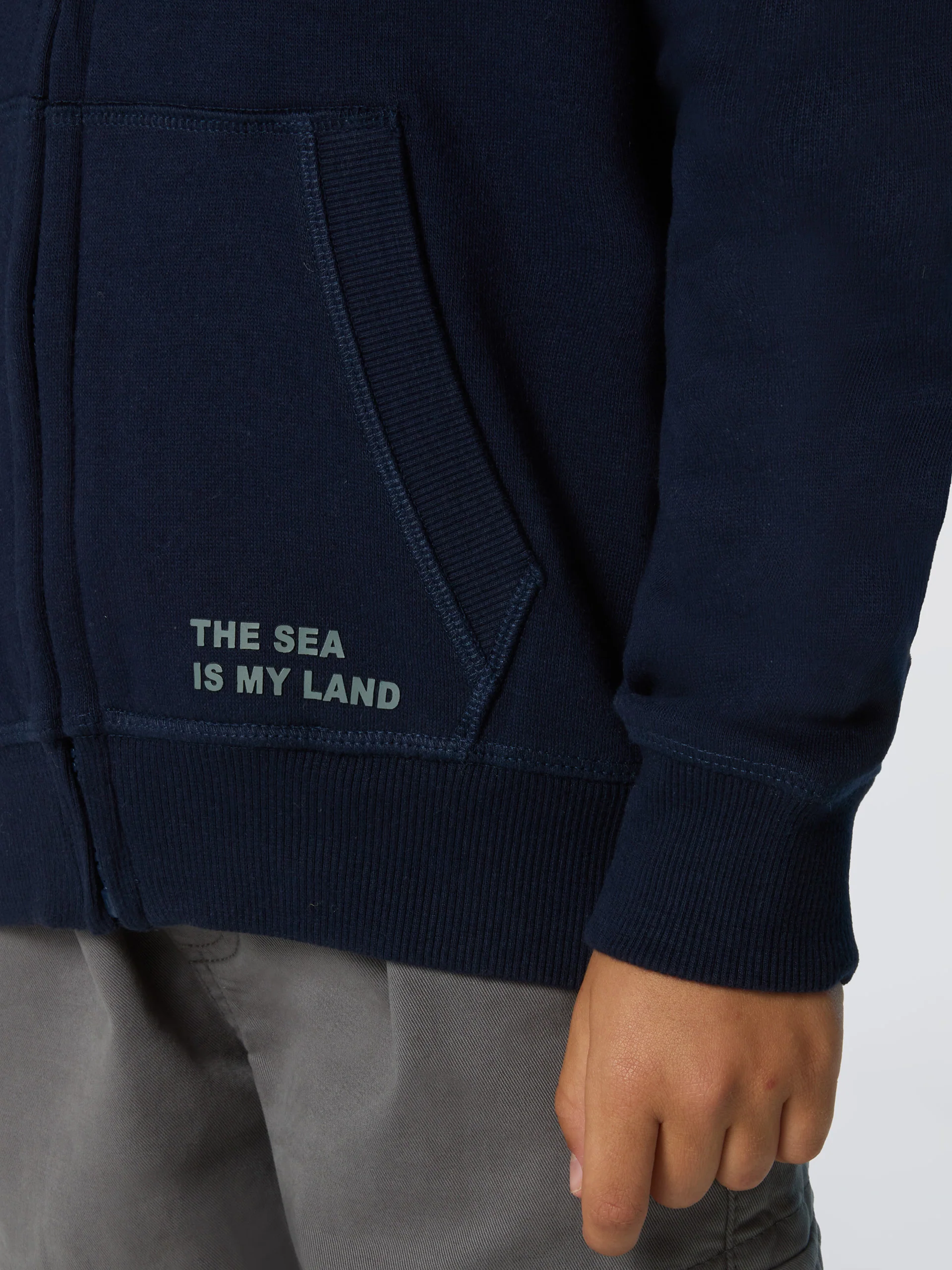 Full-zip hoodie with maxi logo - Image 21
