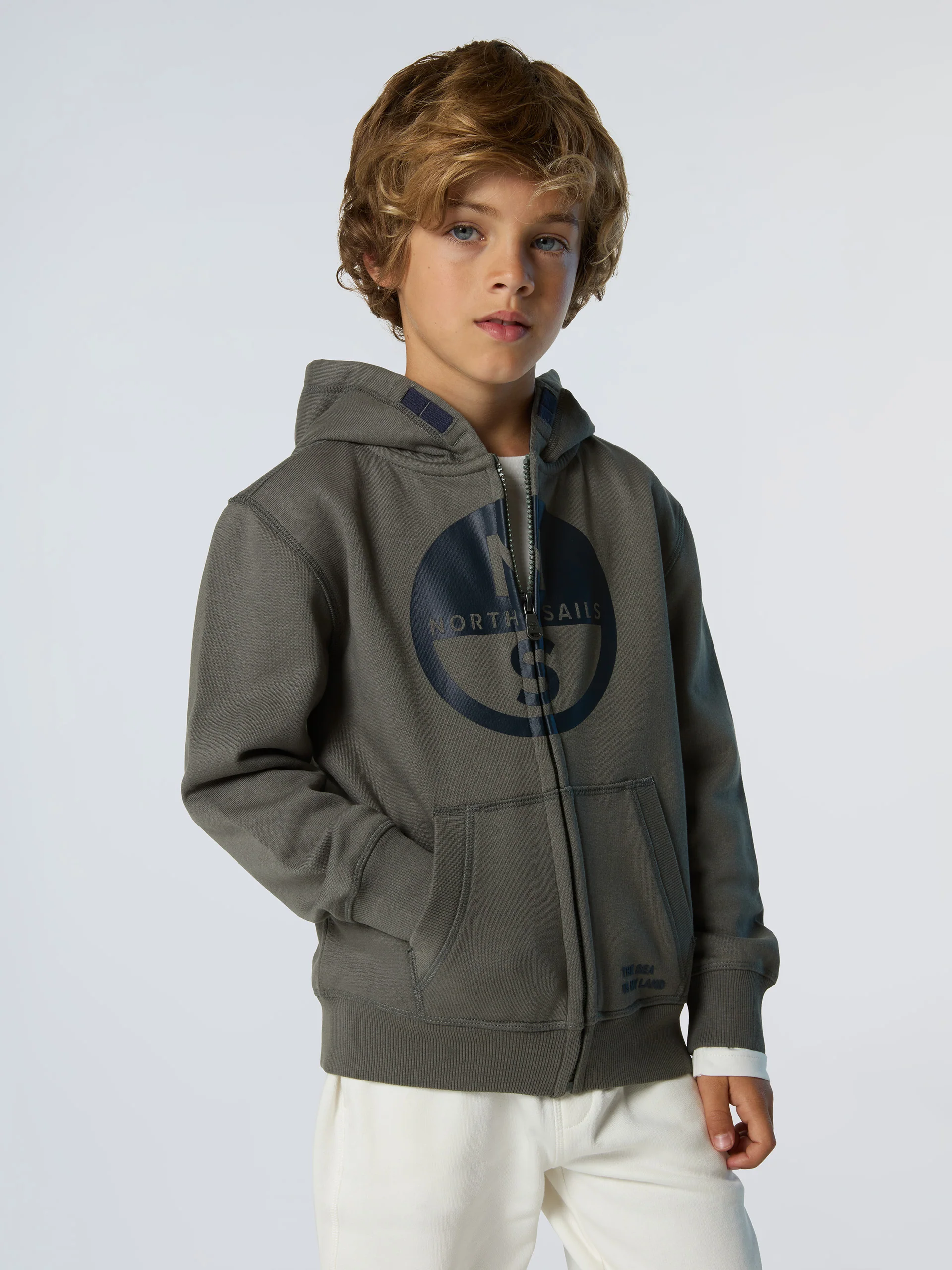 Full-zip hoodie with maxi logo - Image 30