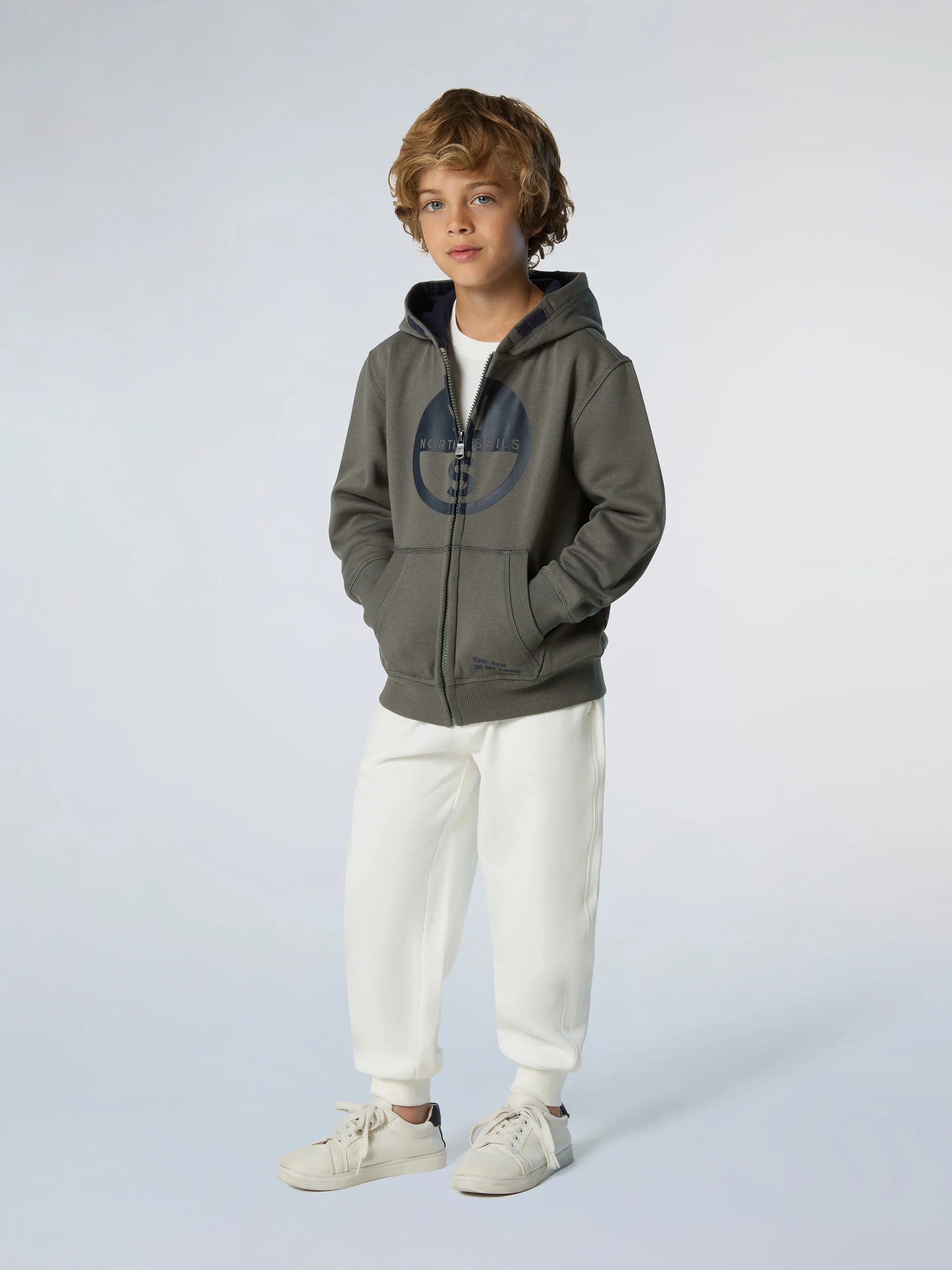 Full-zip hoodie with maxi logo - Image 33