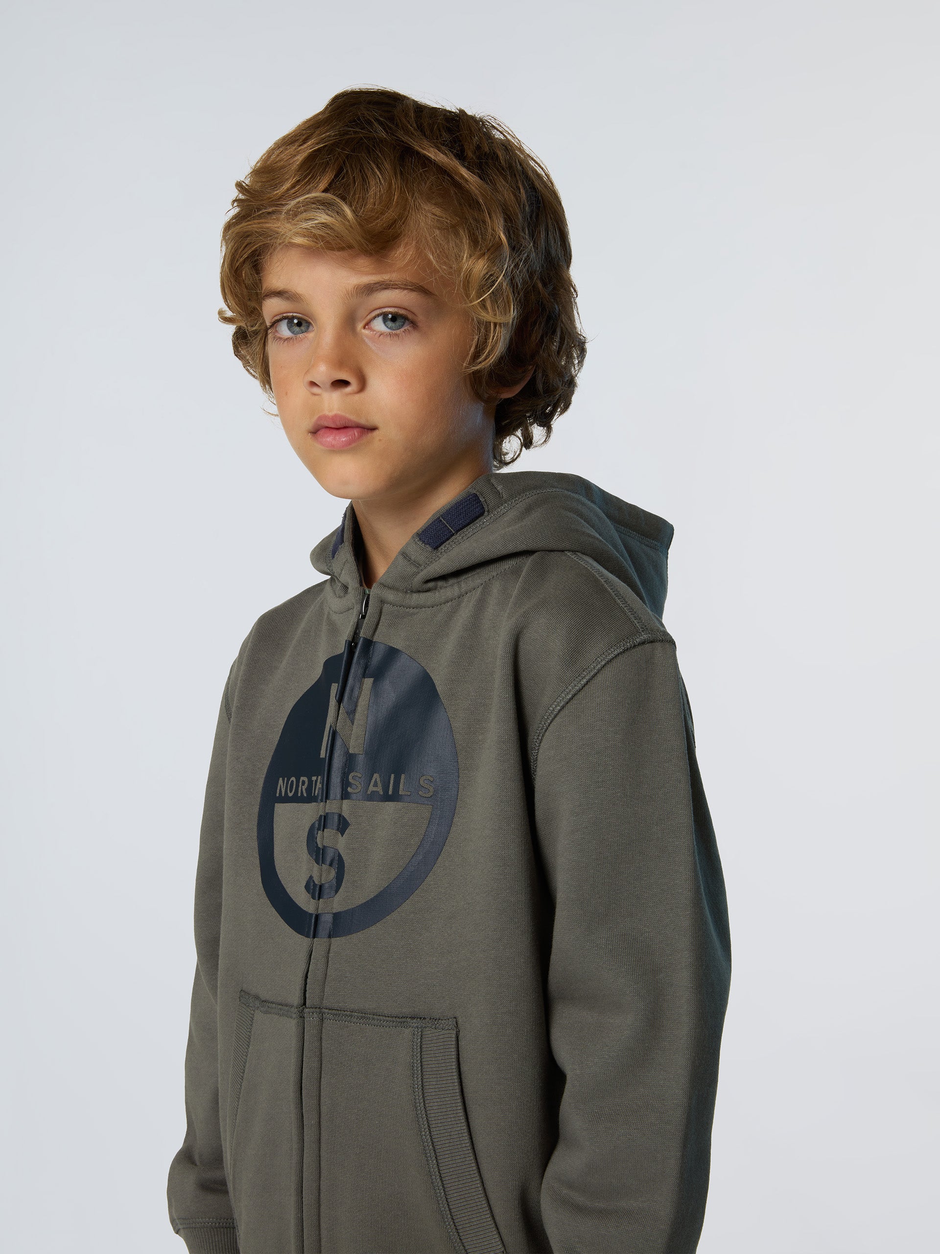 Full-zip hoodie with maxi logo - Image 34