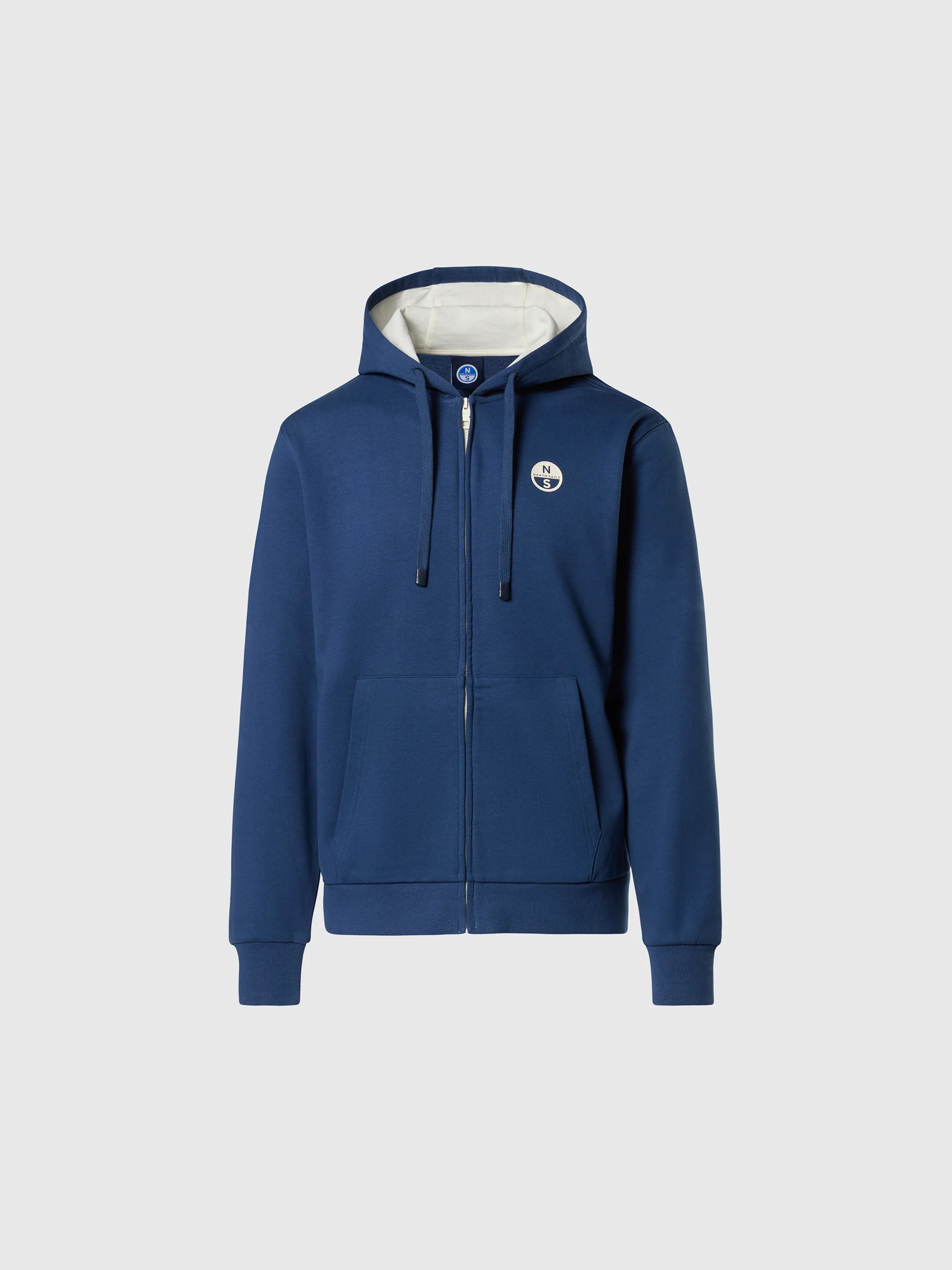 Full-zip hoodie with logo patch - Image 15