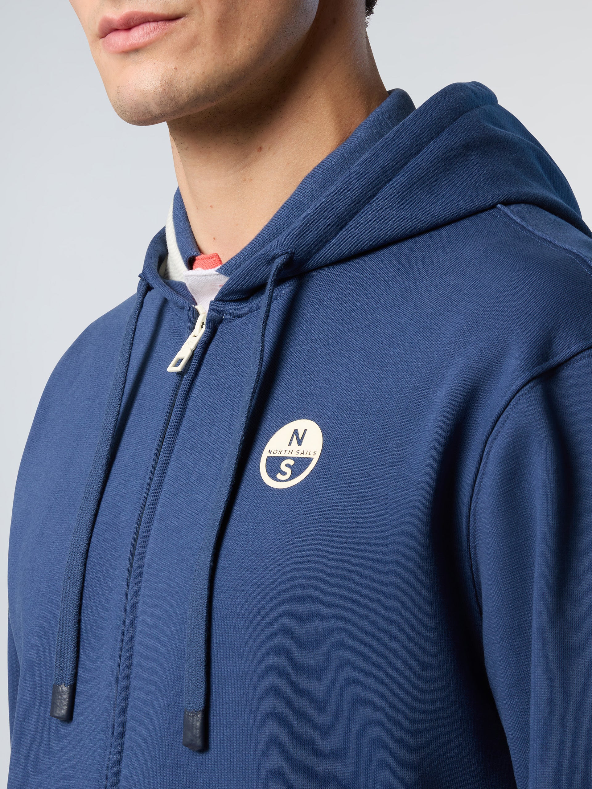 Full-zip hoodie with logo patch - Image 18