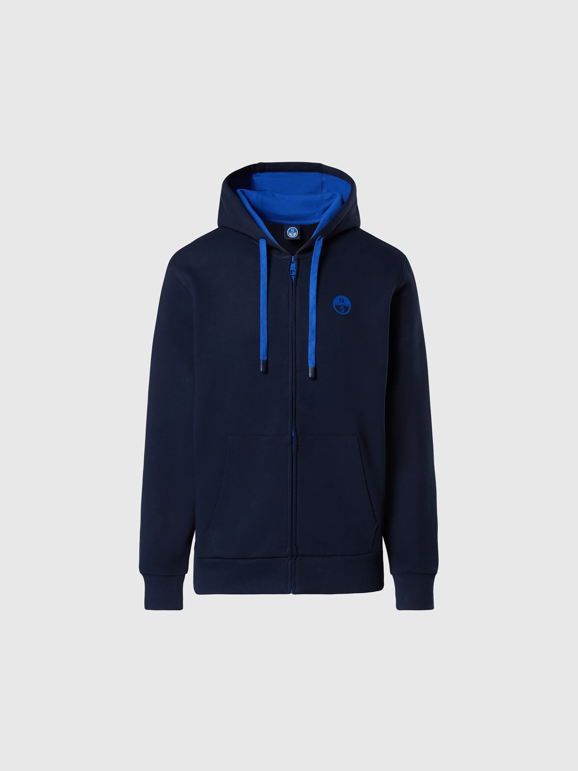 Full-zip hoodie with logo patch - Image 21
