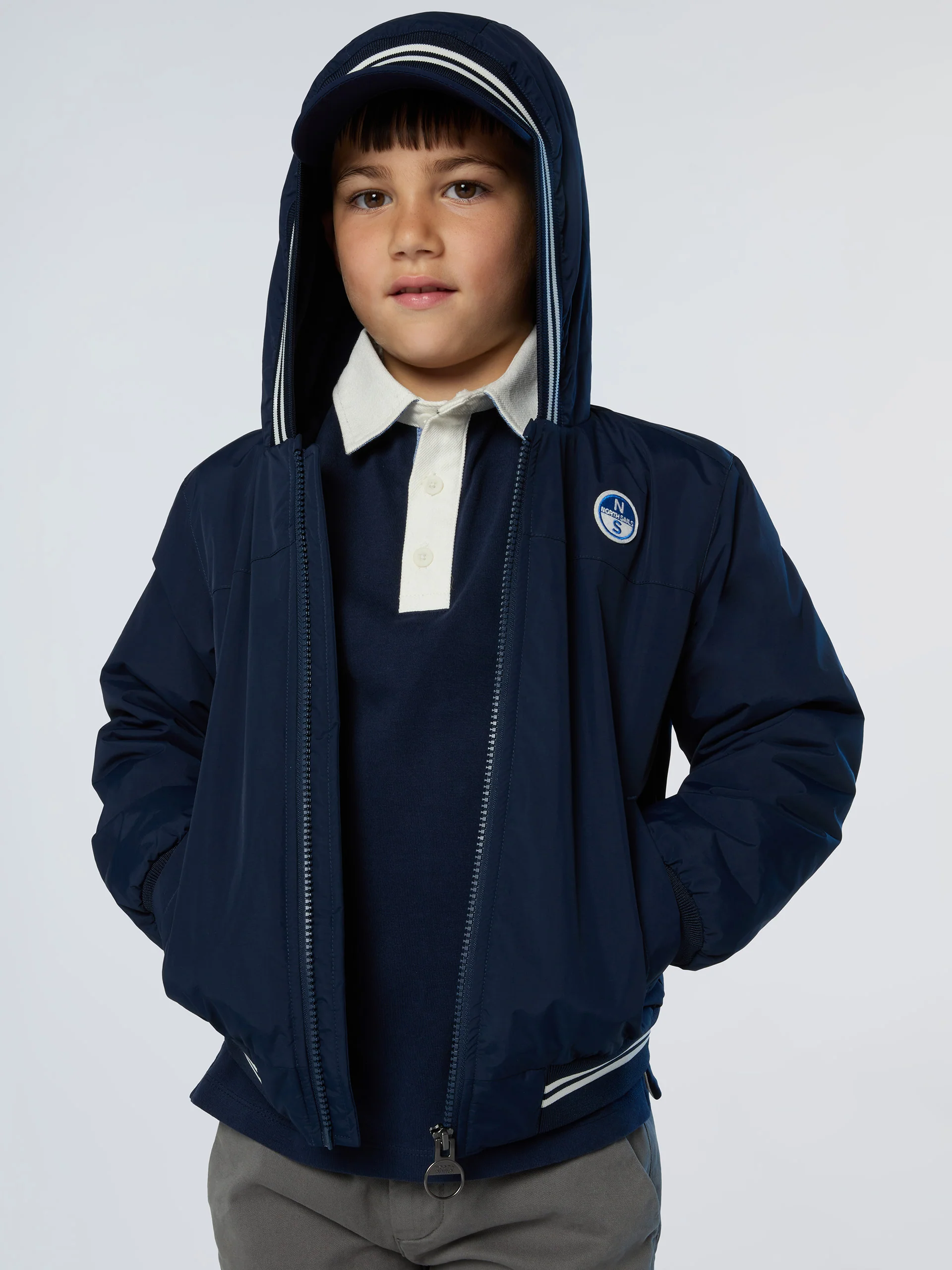 Hooded Sailor Jacket - Image 7