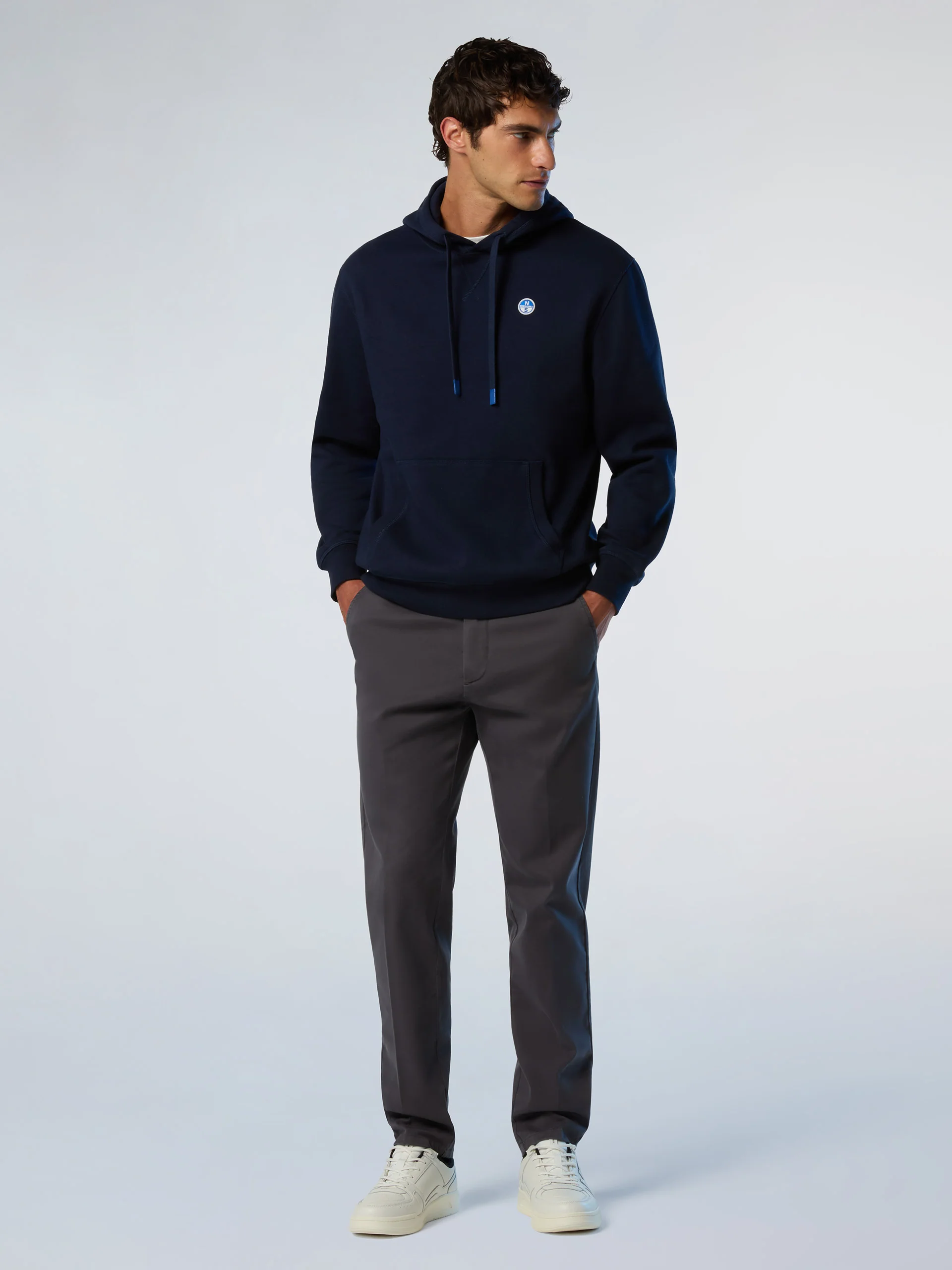 Hoodie with logo patch - Image 11