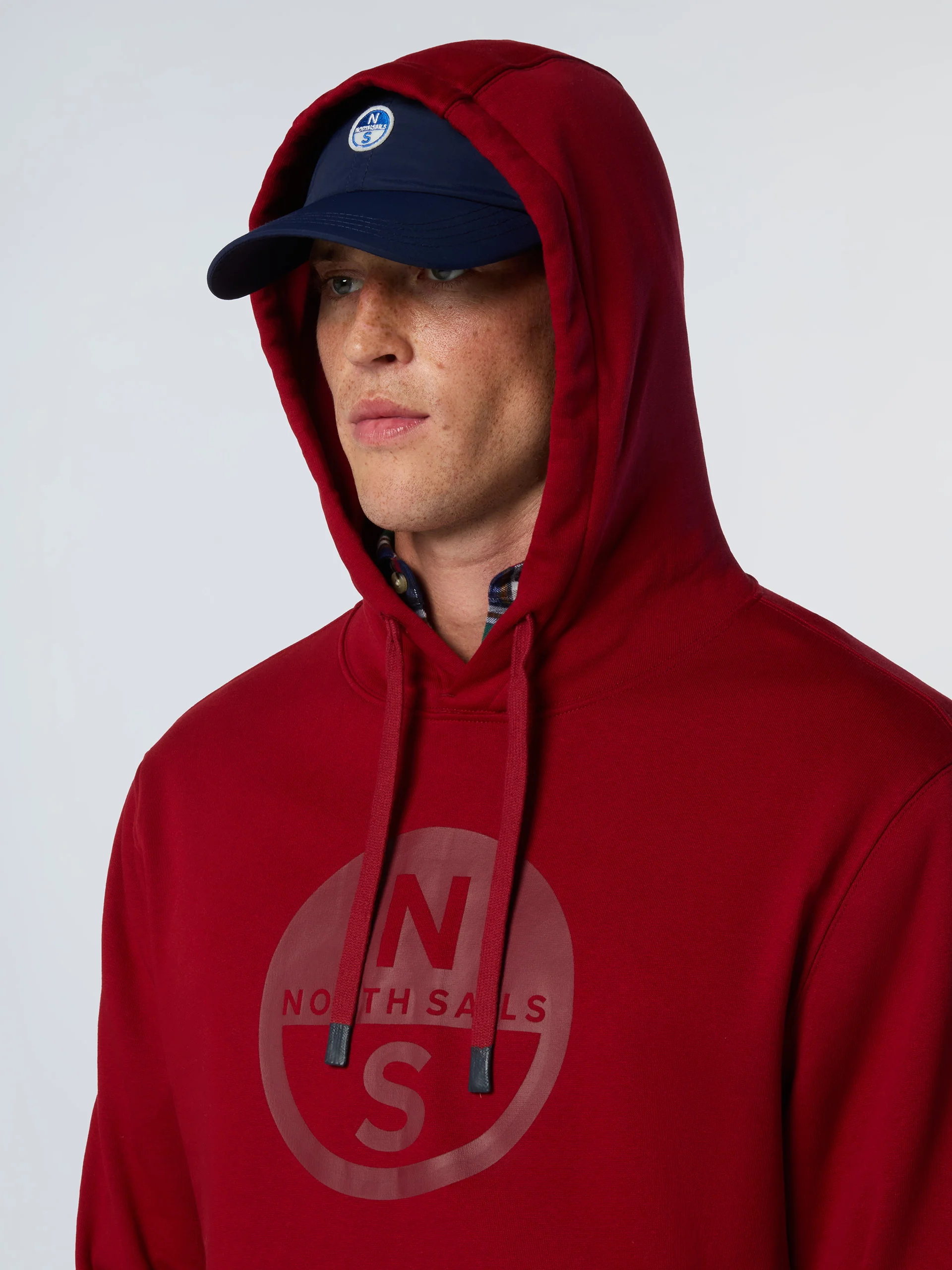 Hoodie with maxi logo print - Image 12