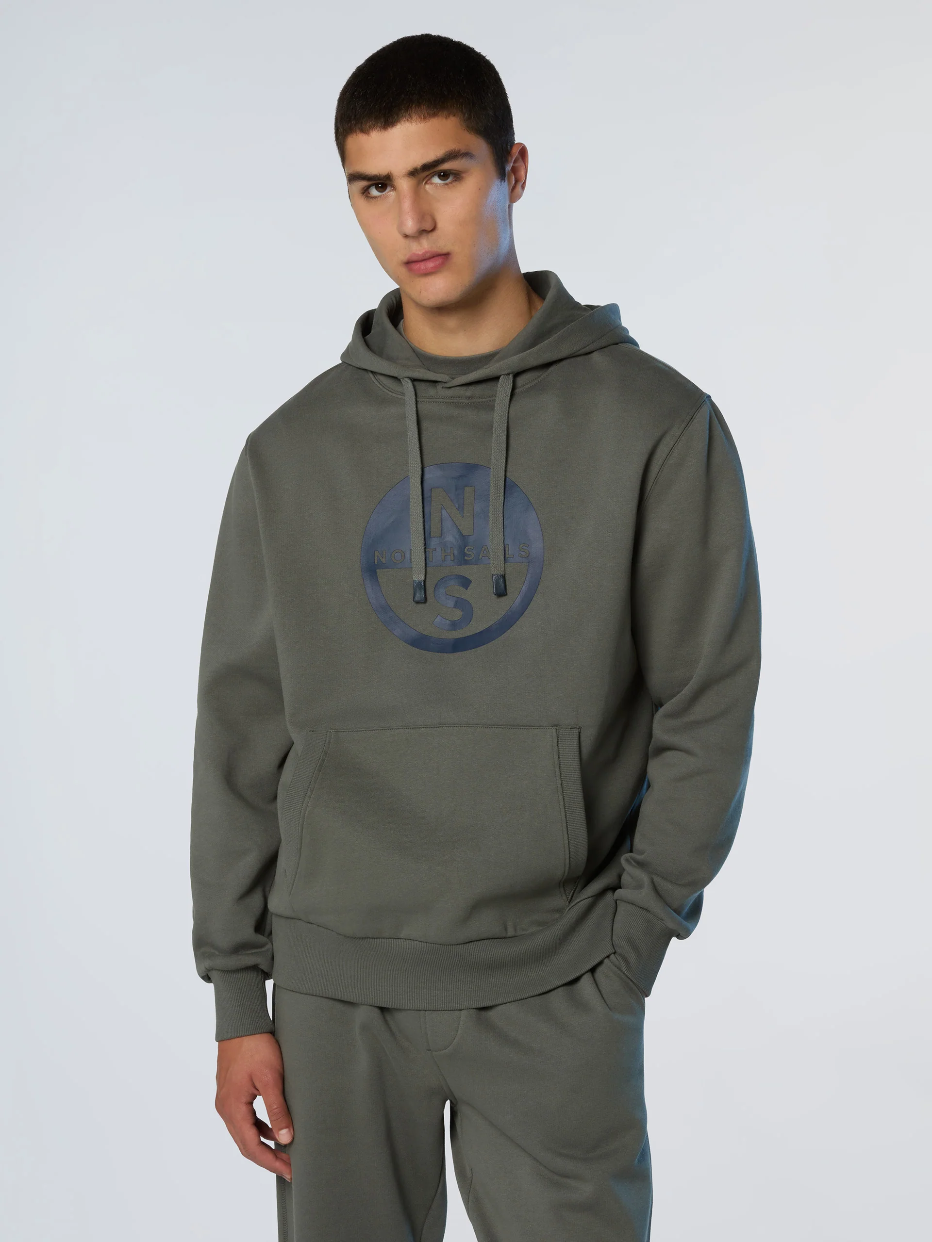 Hoodie with maxi logo print - Image 14