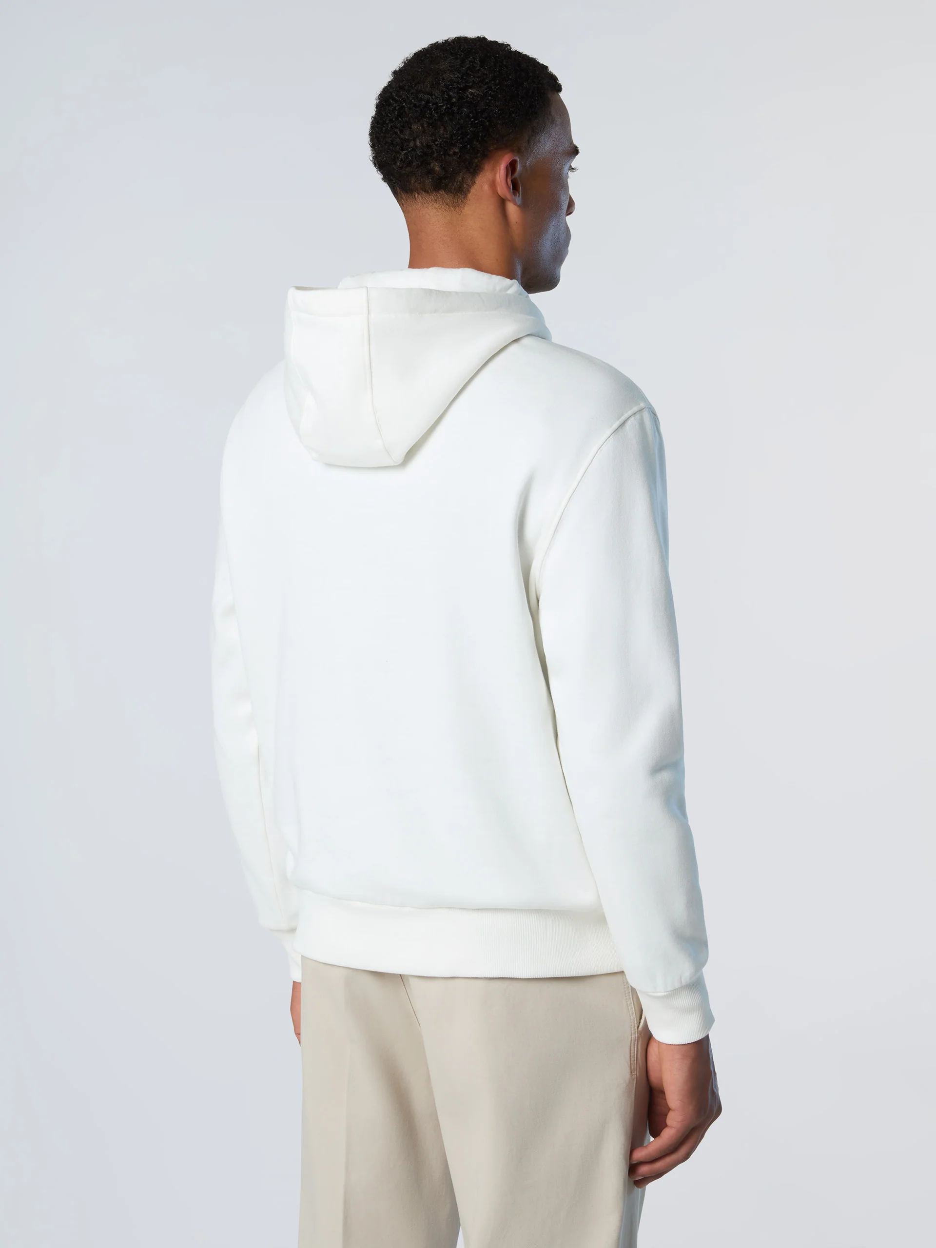 Hoodie with maxi logo print - Image 4