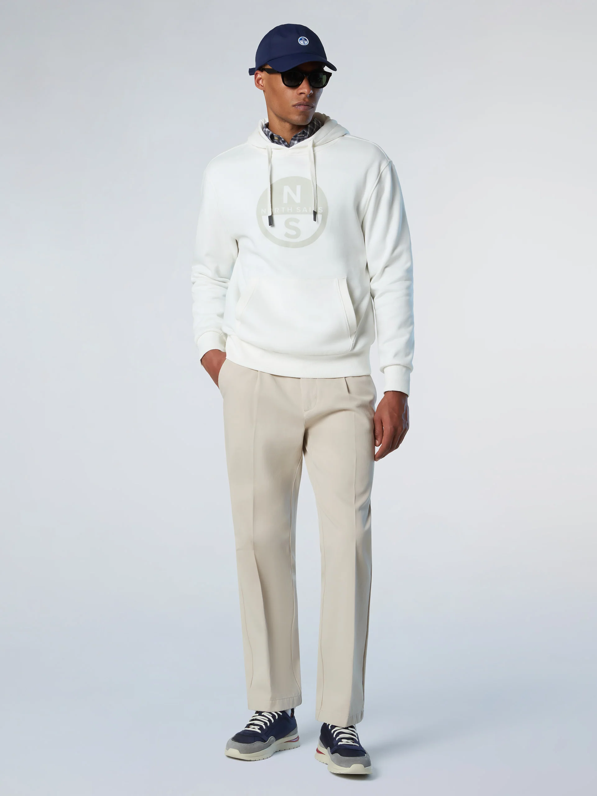 Hoodie with maxi logo print - Image 5