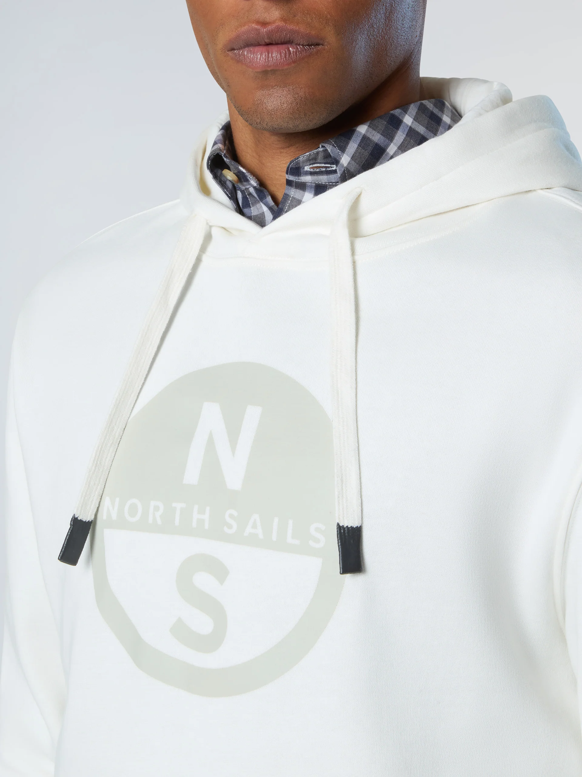 Hoodie with maxi logo print - Image 6