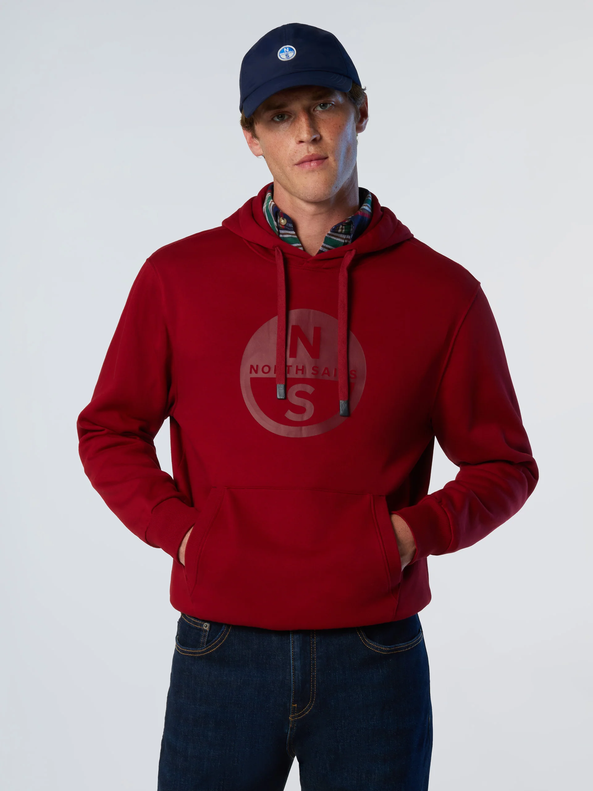 Hoodie with maxi logo print - Image 7