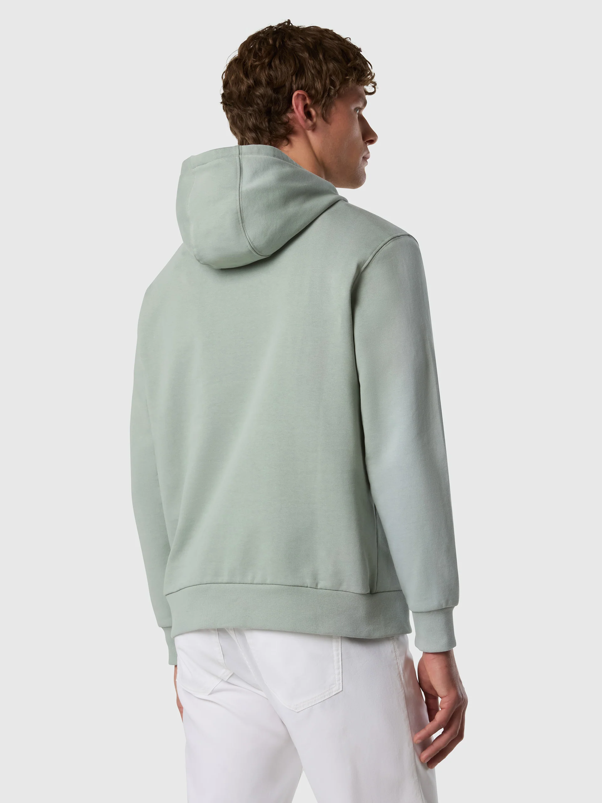 Hoodie with maxi logo print - Image 4