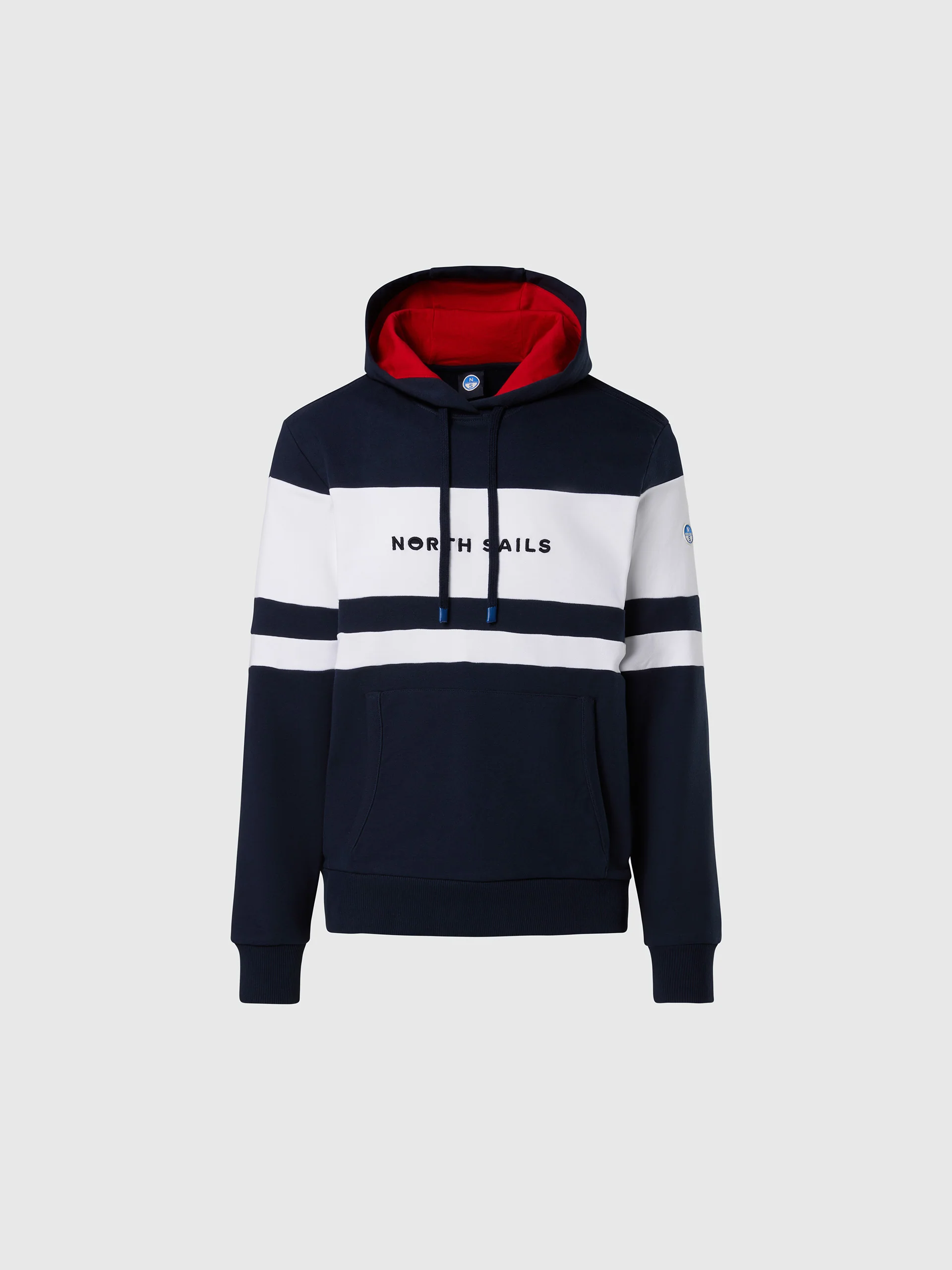 Hoodie with front stripes - Image 10