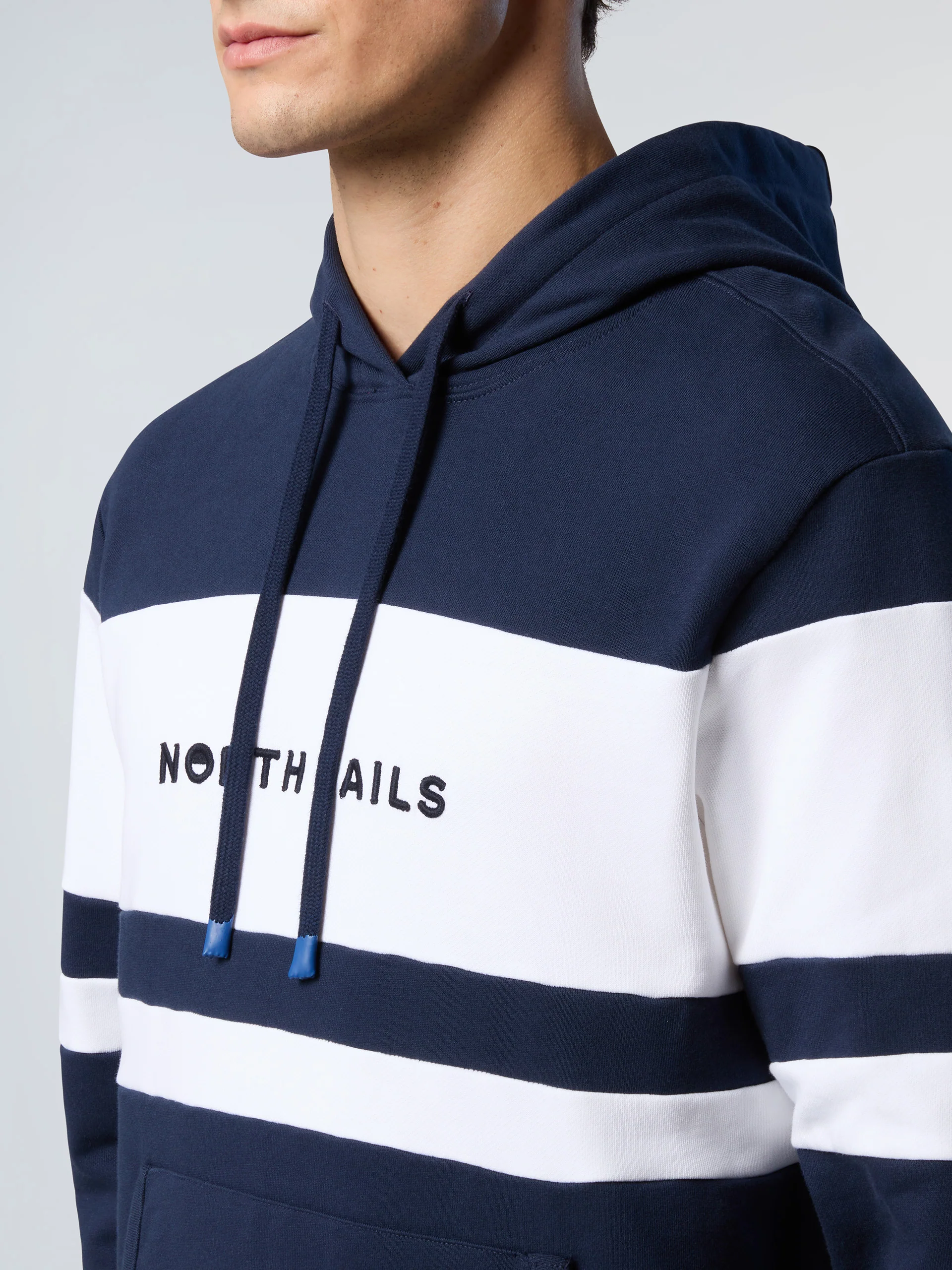 Hoodie with front stripes - Image 13