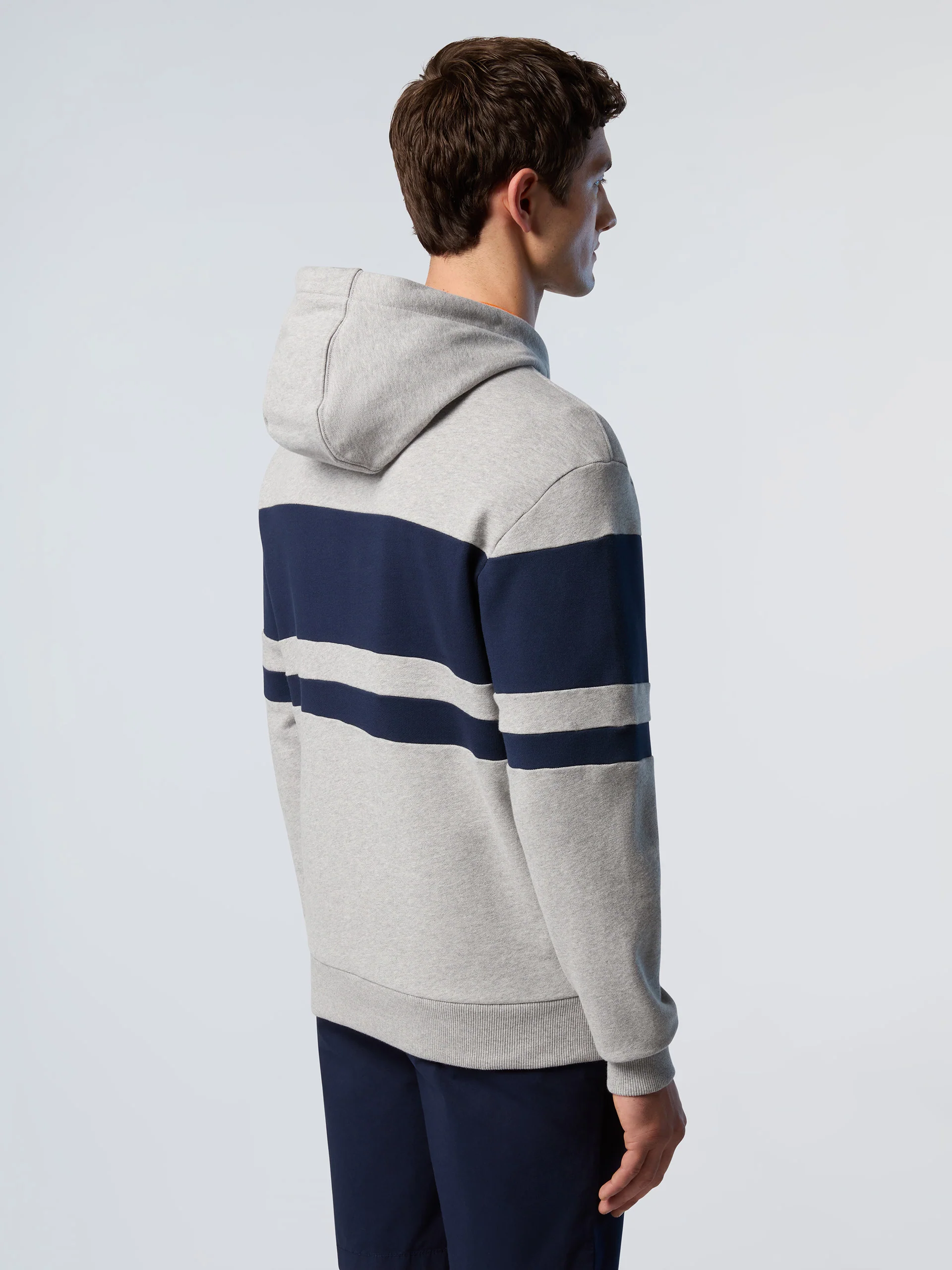 Hoodie with front stripes - Image 18